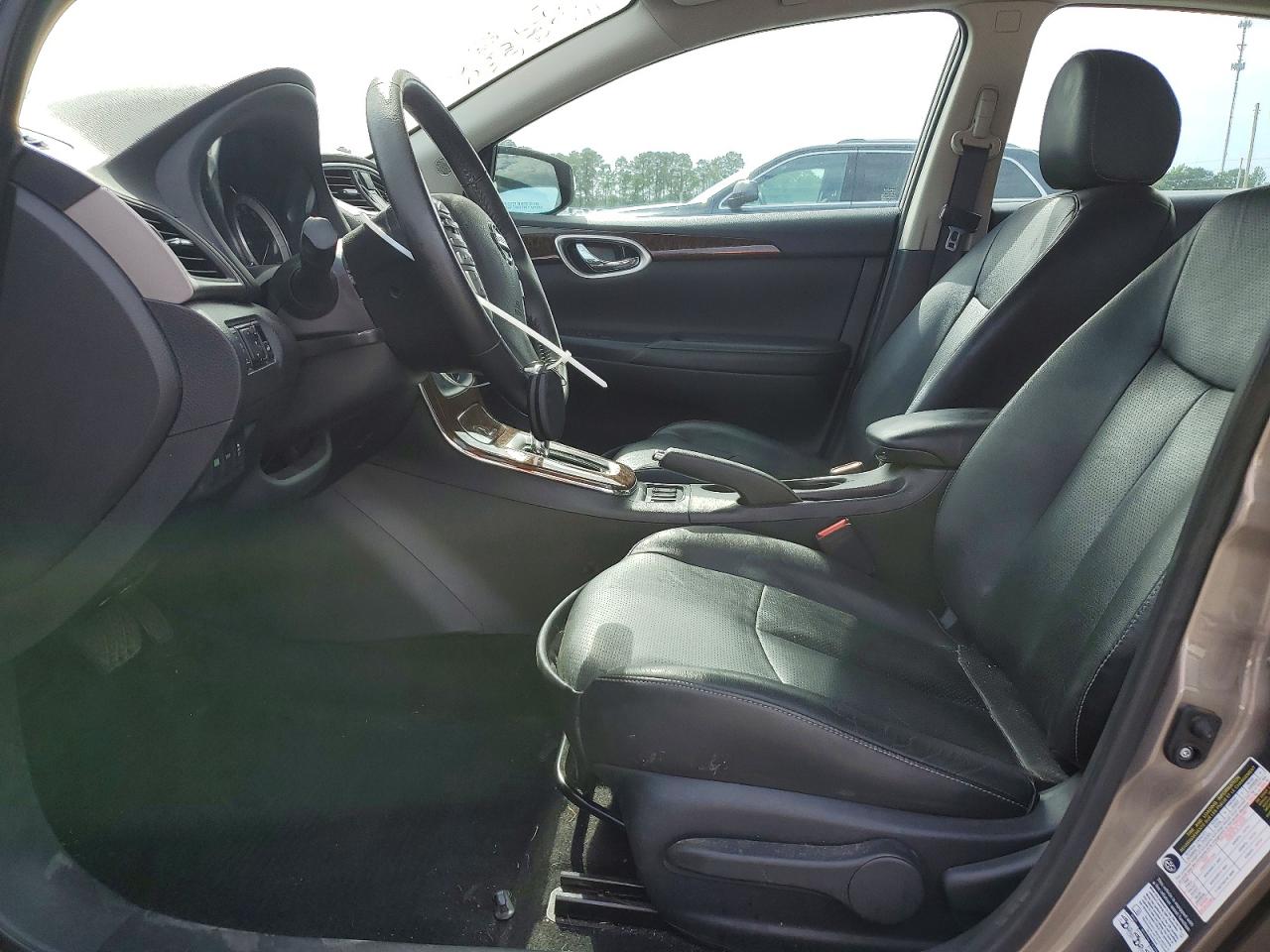 2015 Nissan Sentra Sl Silver vin: 3N1AB7AP4FY227034