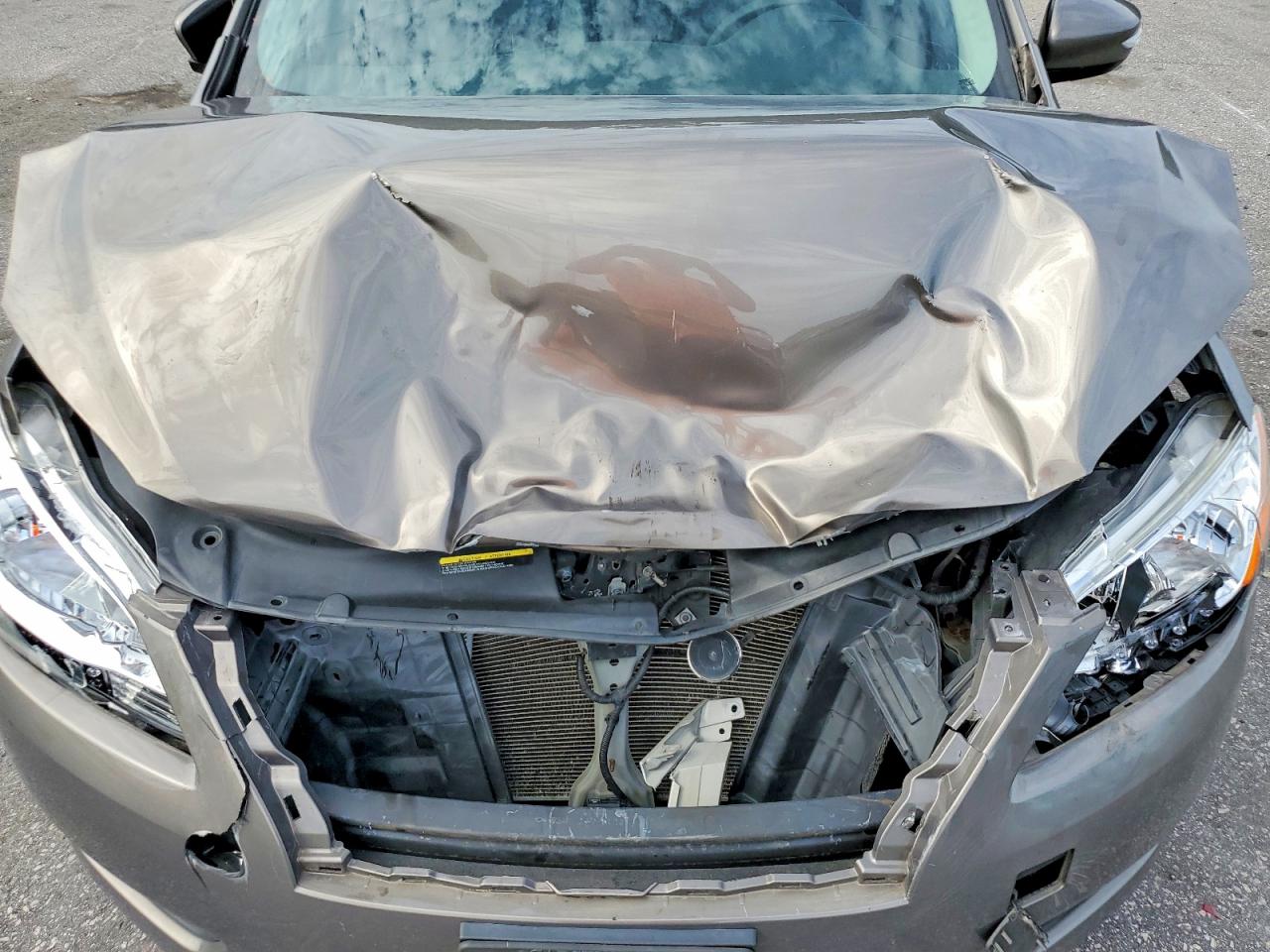 2015 Nissan Sentra Sl Silver vin: 3N1AB7AP4FY227034