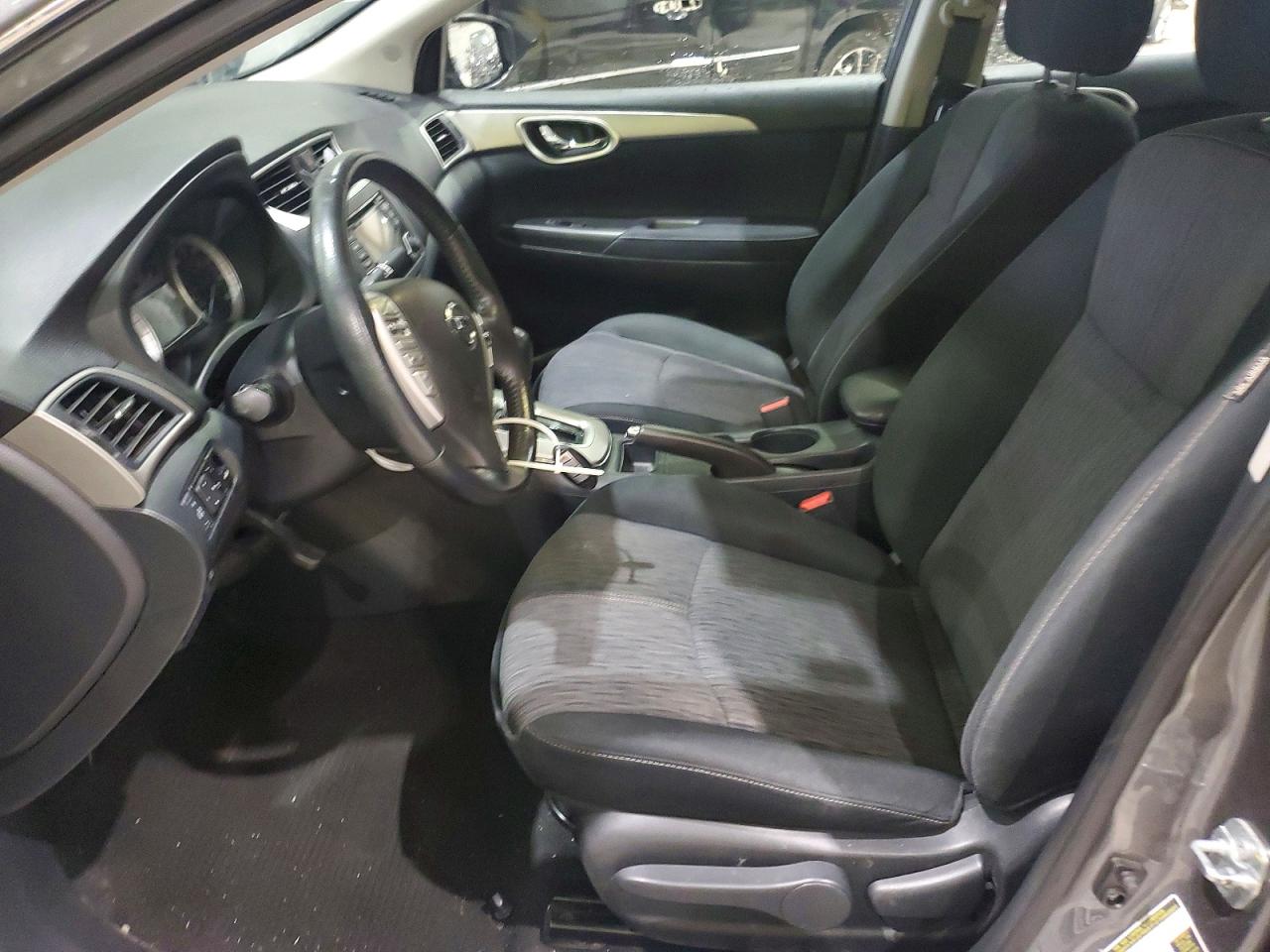 2015 Nissan Sentra Sv Gray vin: 3N1AB7AP4FY227812