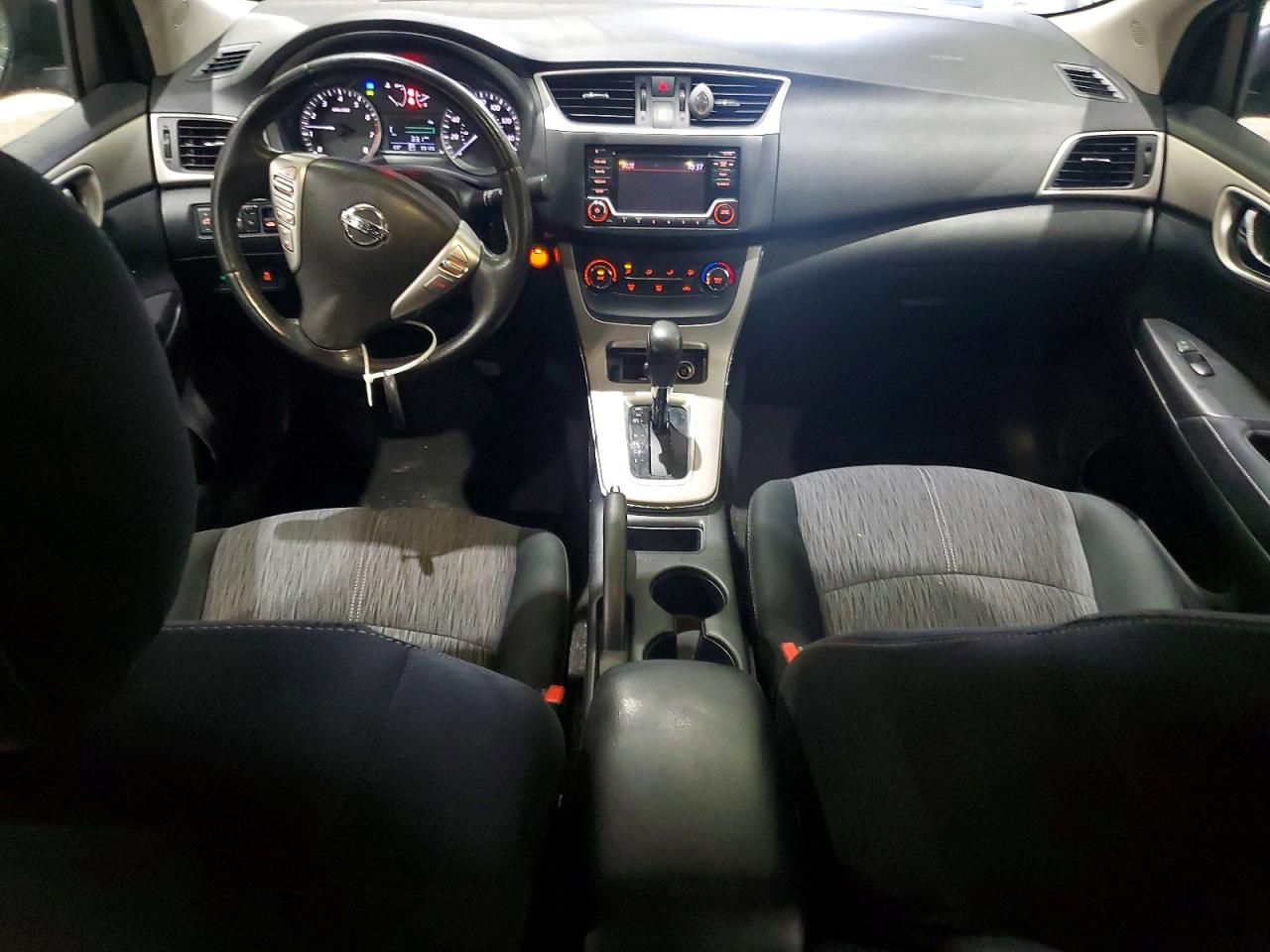 2015 Nissan Sentra Sv Gray vin: 3N1AB7AP4FY227812