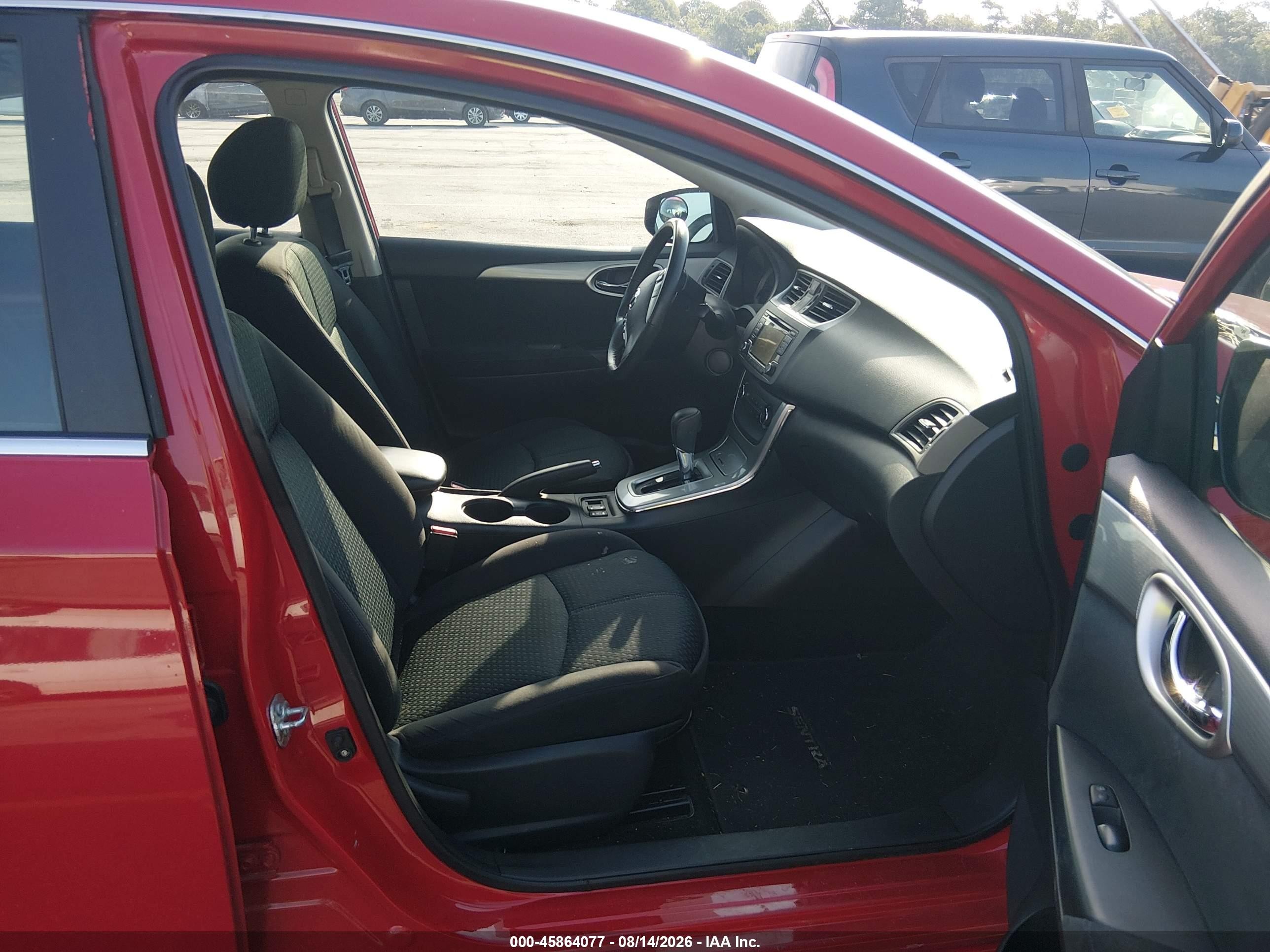 2015 Nissan Sentra Sr Red vin: 3N1AB7AP4FY228698