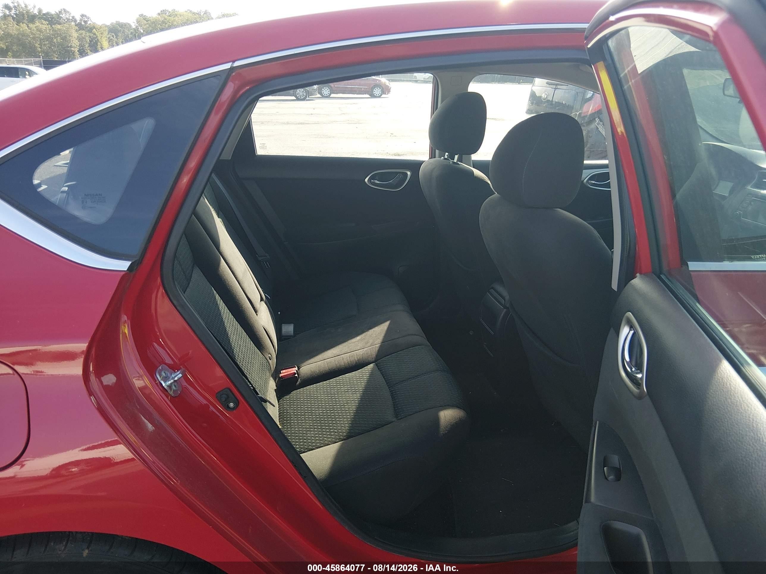 2015 Nissan Sentra Sr Red vin: 3N1AB7AP4FY228698