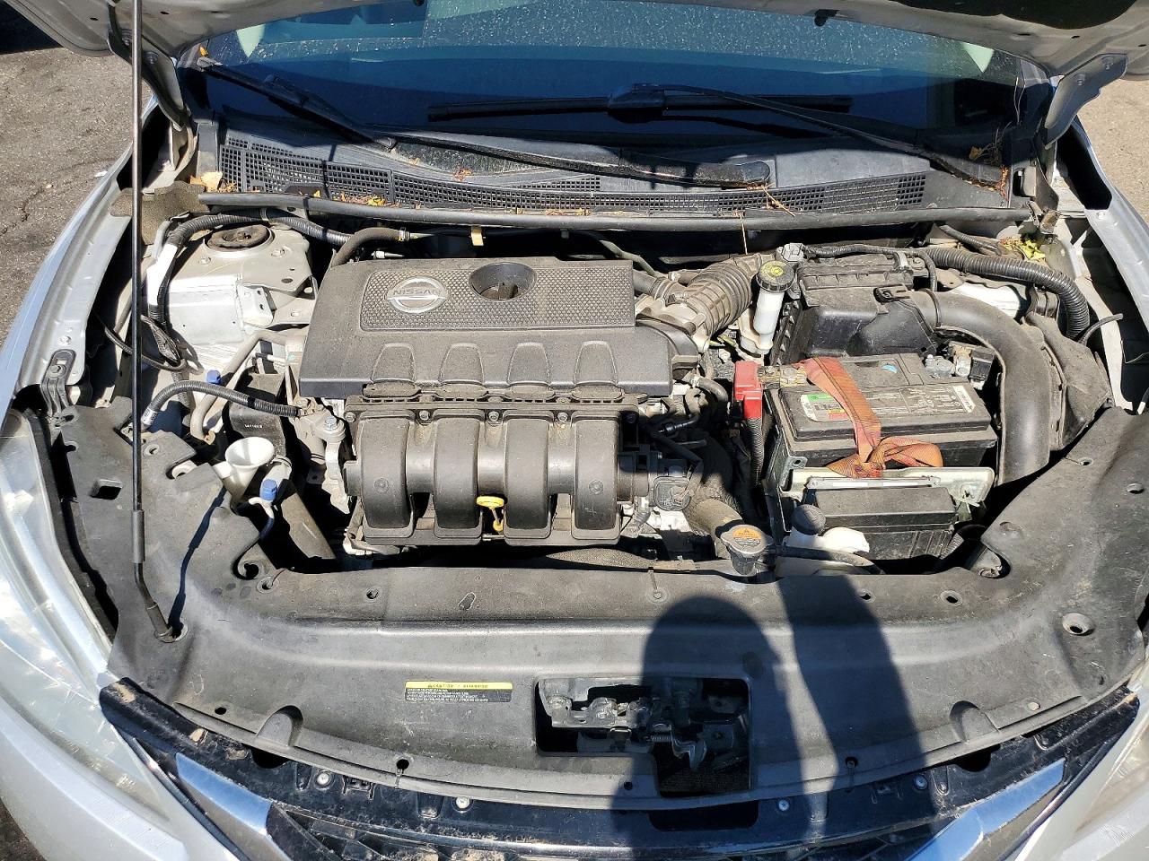 2015 Nissan Sentra Sr Silver vin: 3N1AB7AP4FY232265