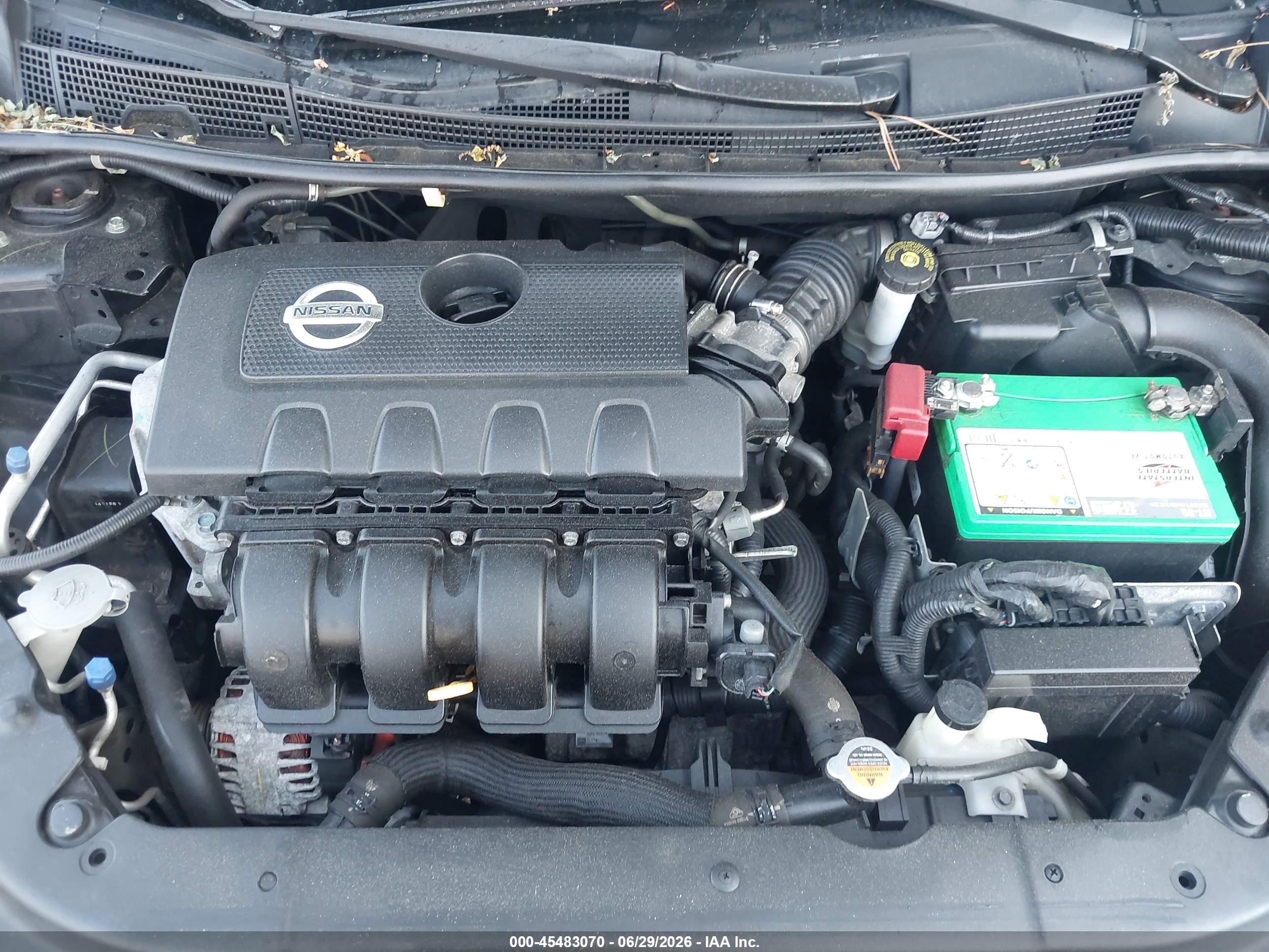 2015 Nissan Sentra Sv Черный vin: 3N1AB7AP4FY234081
