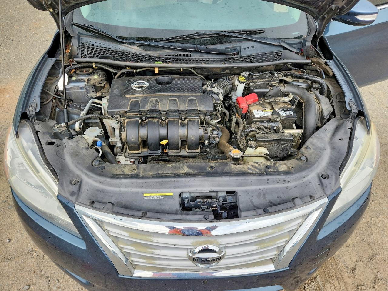 2015 Nissan Sentra Sl Blue vin: 3N1AB7AP4FY246540