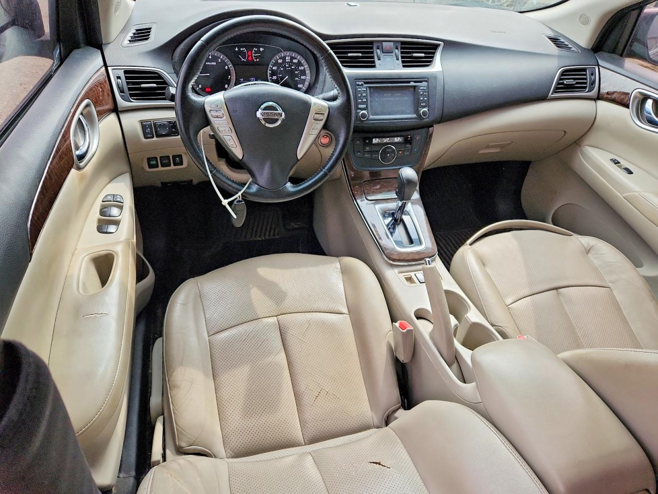 2015 Nissan Sentra Sl Blue vin: 3N1AB7AP4FY246540