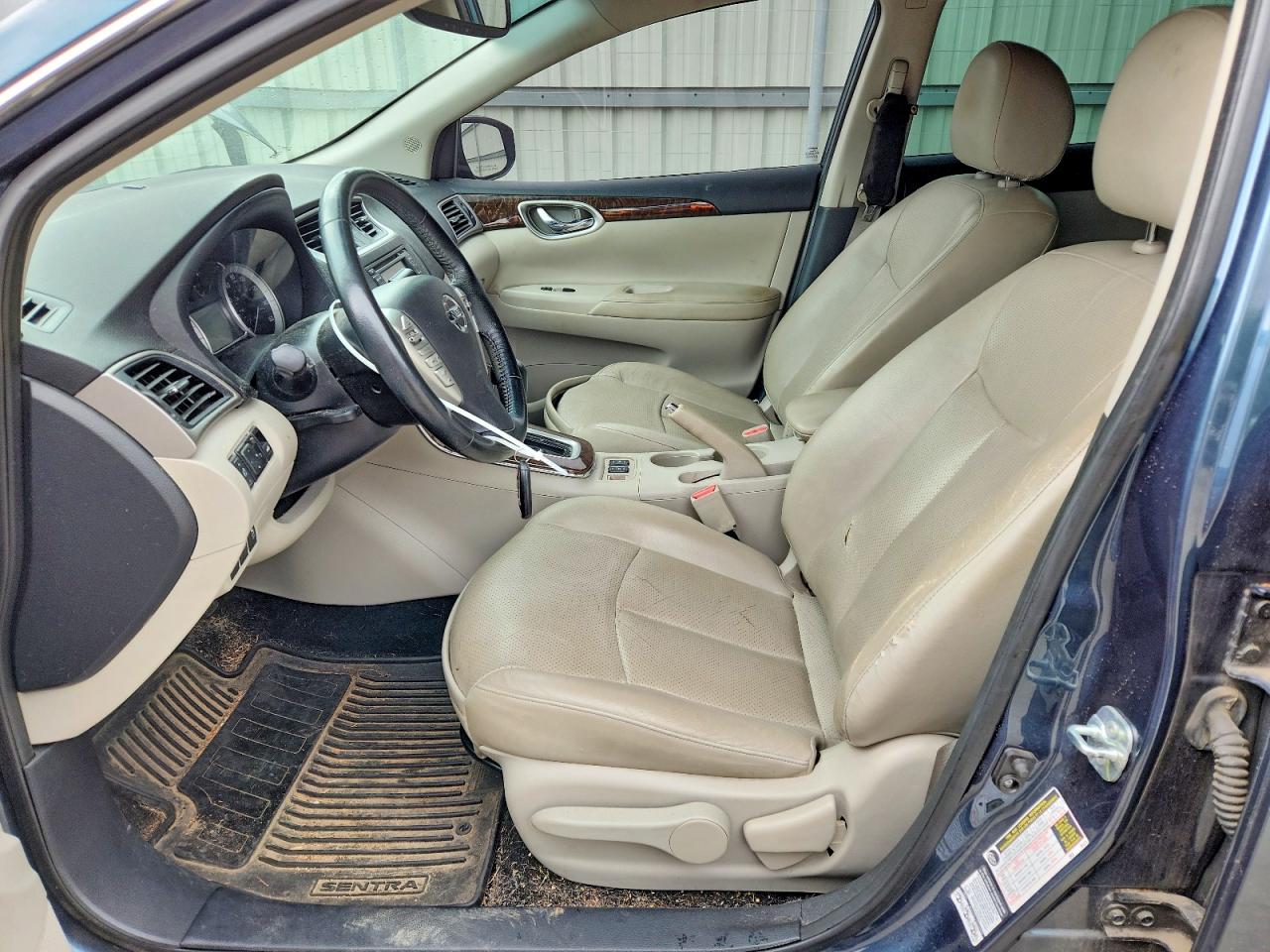 2015 Nissan Sentra Sl Blue vin: 3N1AB7AP4FY246540