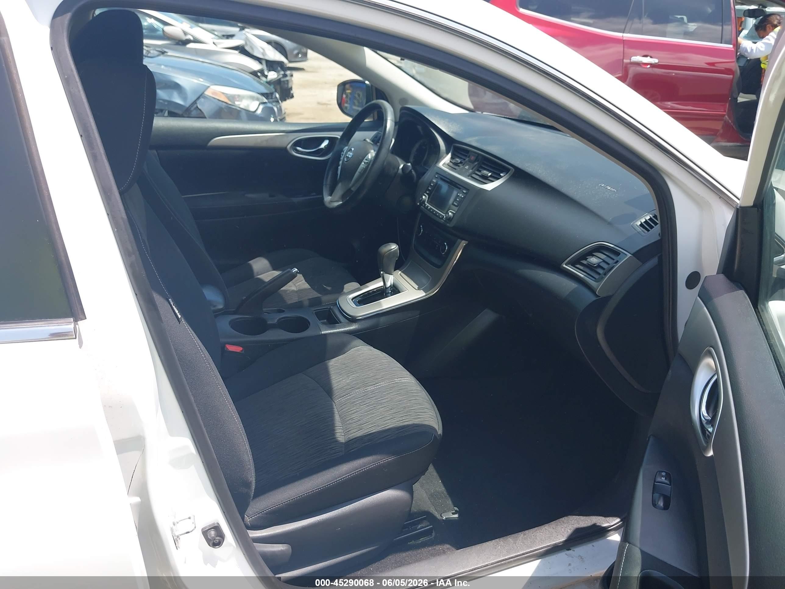 2015 Nissan Sentra Fe+ S/s/sl/sr/sv White vin: 3N1AB7AP4FY257201