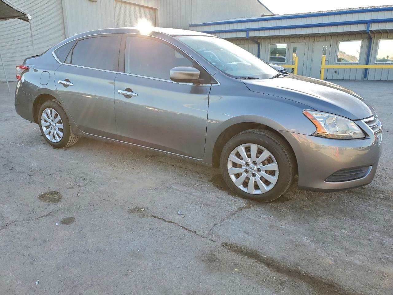 2015 Nissan Sentra S Charcoal vin: 3N1AB7AP4FY282261