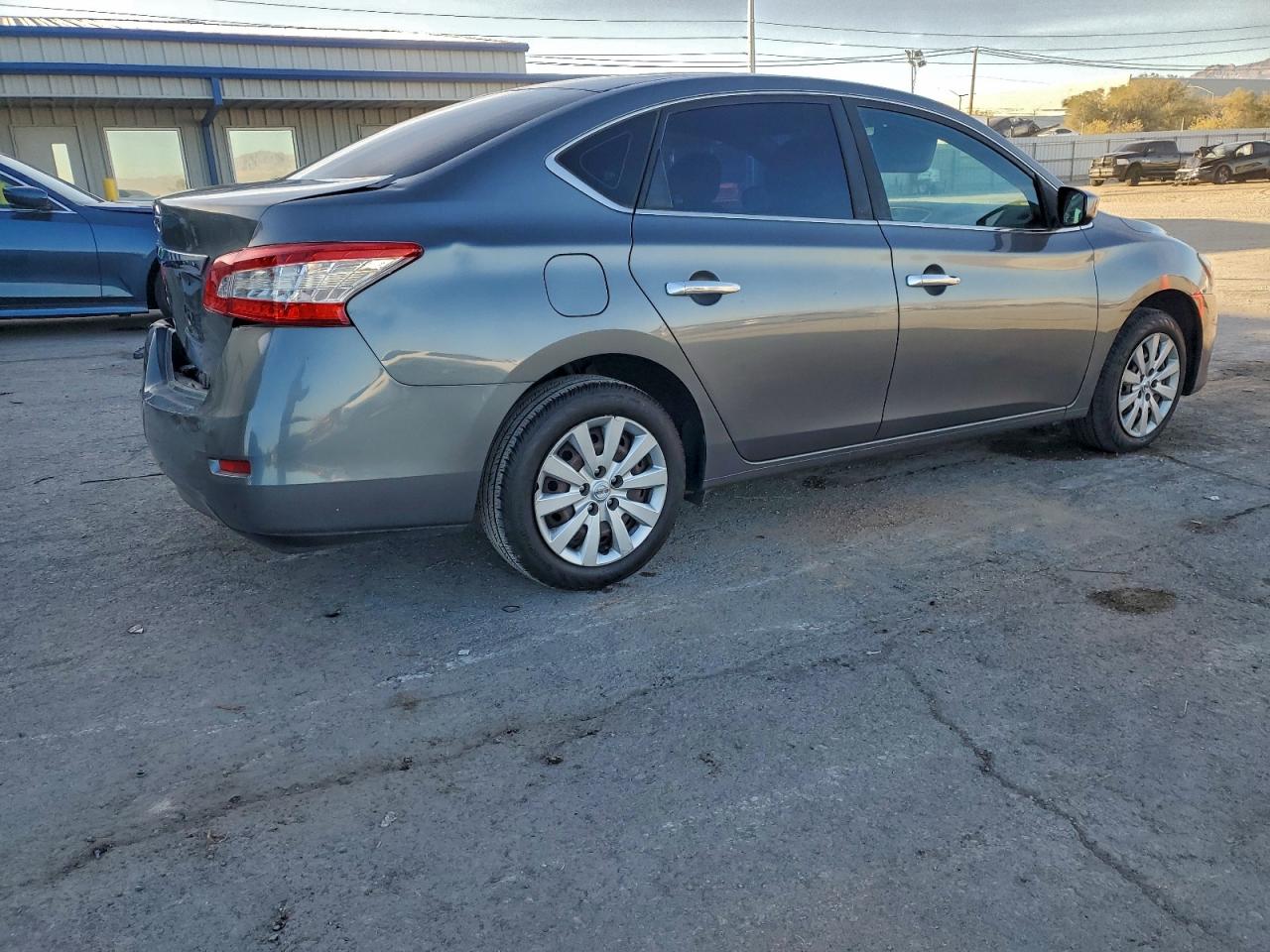 2015 Nissan Sentra S Charcoal vin: 3N1AB7AP4FY282261
