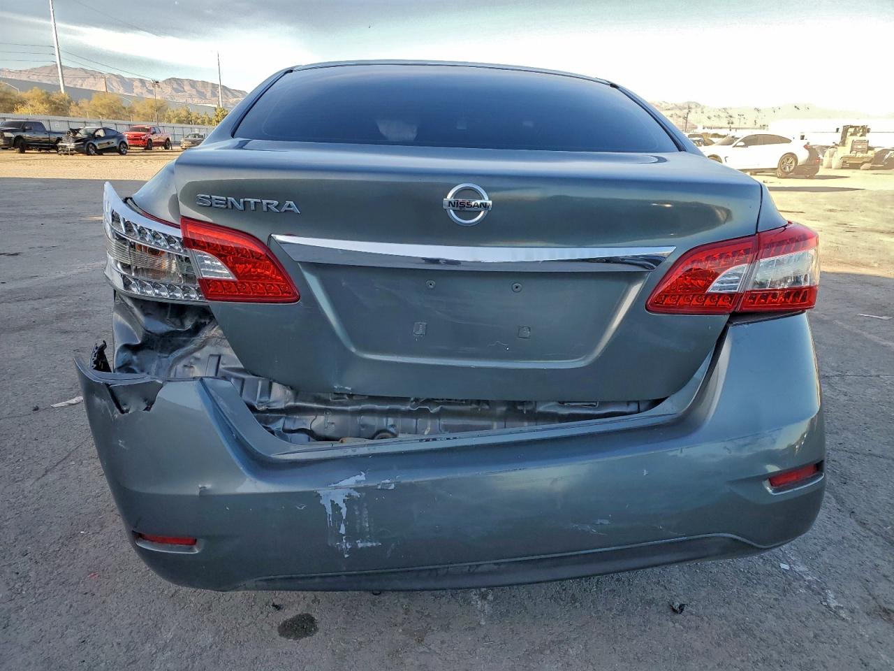 2015 Nissan Sentra S Charcoal vin: 3N1AB7AP4FY282261