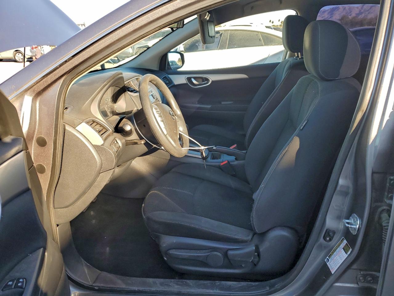 2015 Nissan Sentra S Charcoal vin: 3N1AB7AP4FY282261