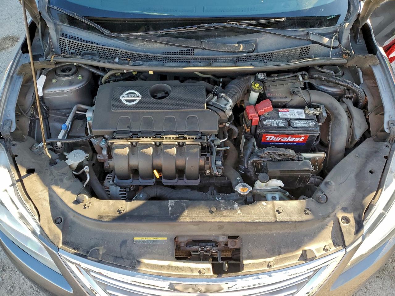 2015 Nissan Sentra S Charcoal vin: 3N1AB7AP4FY282261