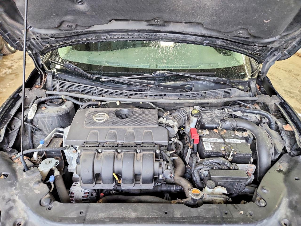 2015 Nissan Sentra S Черный vin: 3N1AB7AP4FY282468