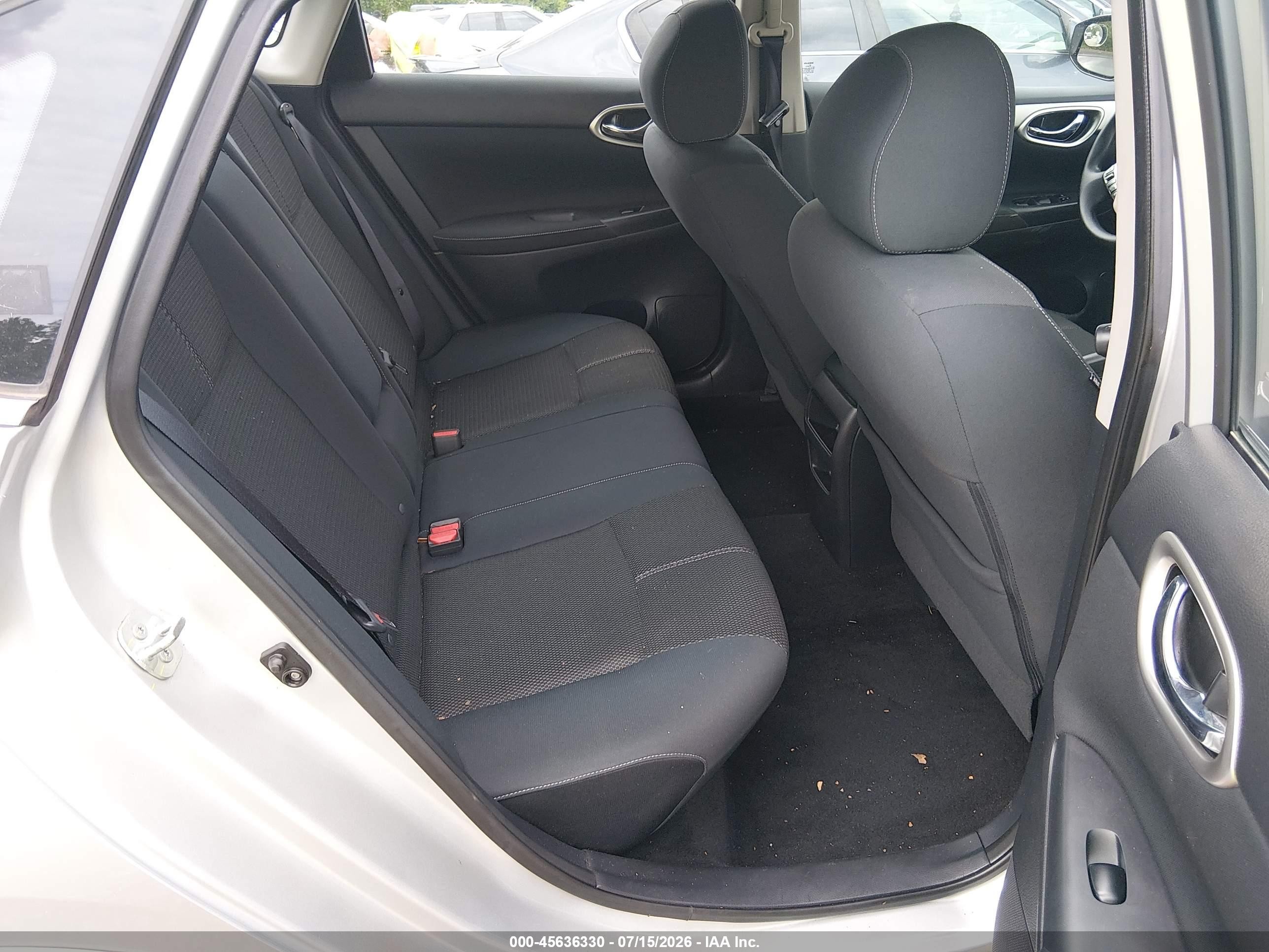 2015 Nissan Sentra S Silver vin: 3N1AB7AP4FY283071