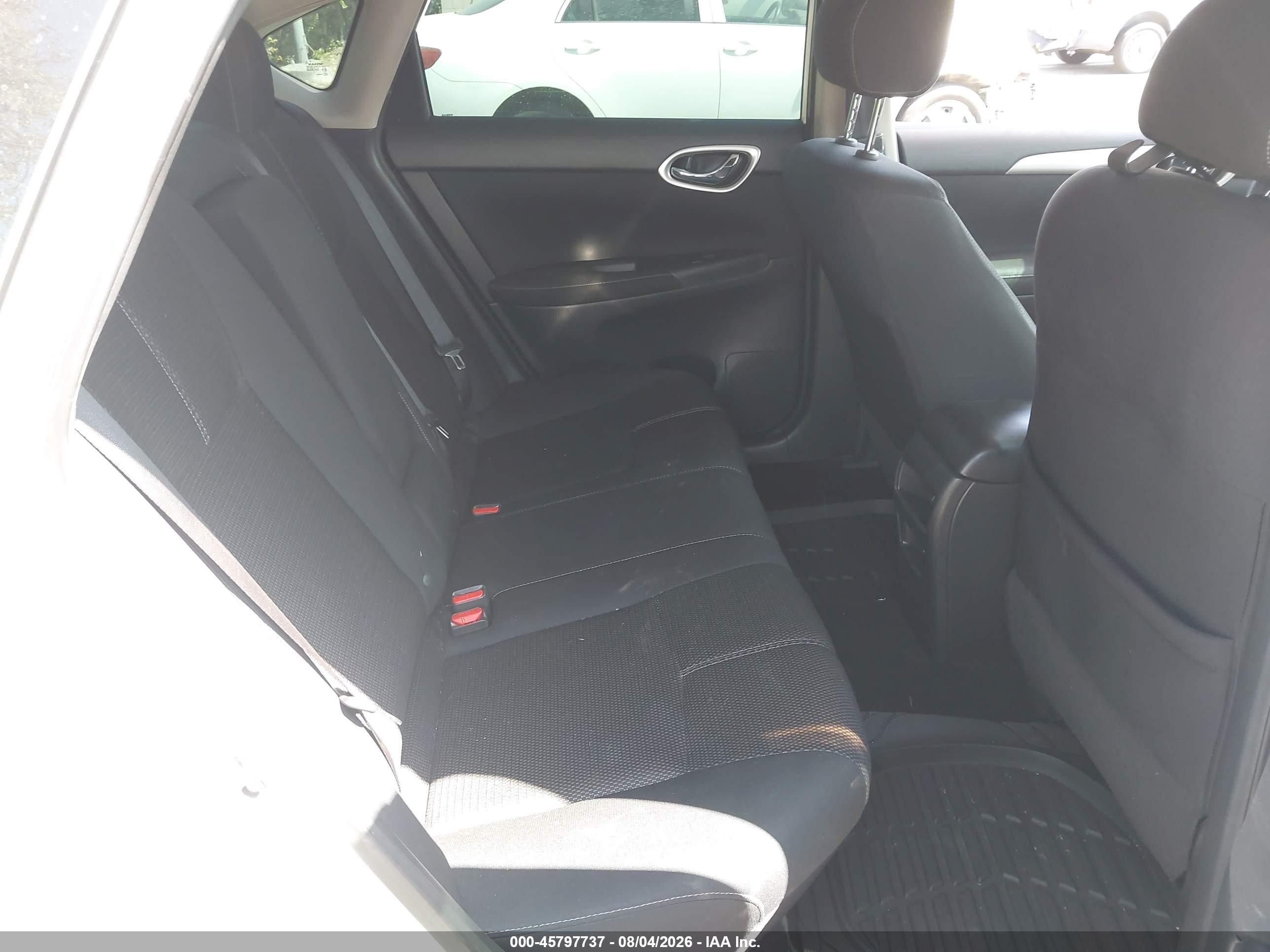 2015 Nissan Sentra S White vin: 3N1AB7AP4FY286861