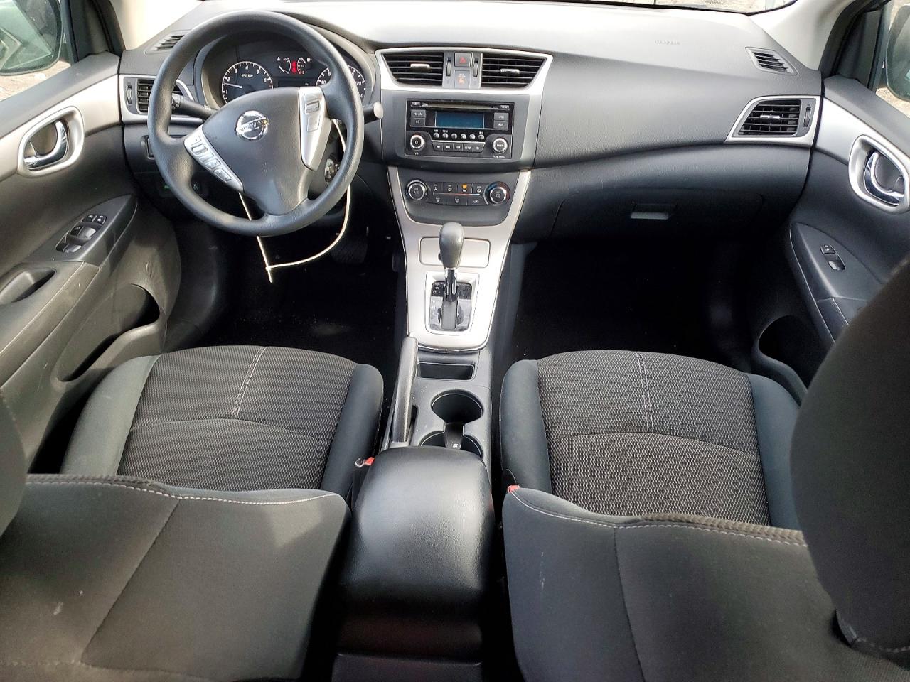2015 Nissan Sentra S Серый vin: 3N1AB7AP4FY288576