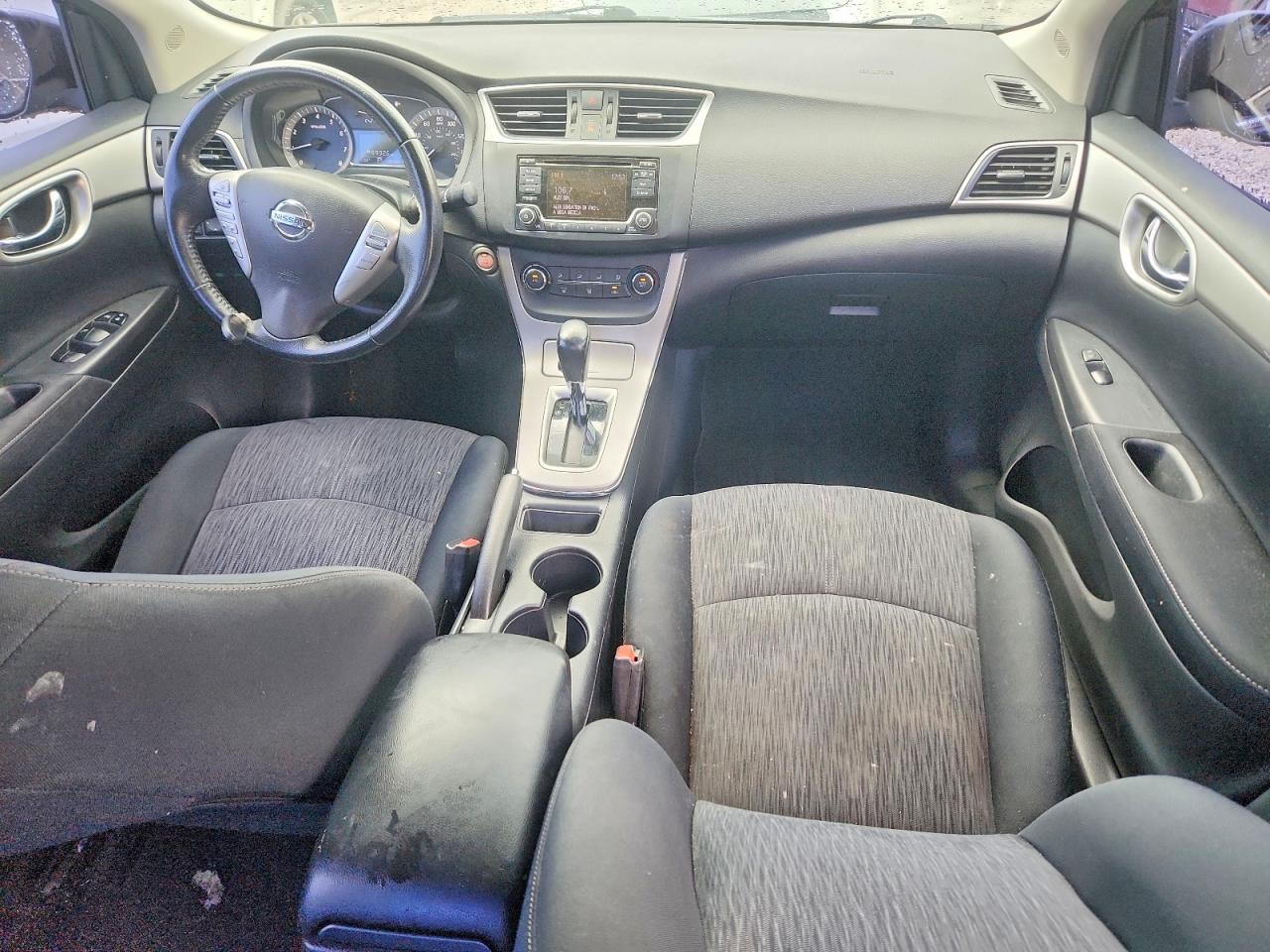 2015 Nissan Sentra Sv Black vin: 3N1AB7AP4FY290554