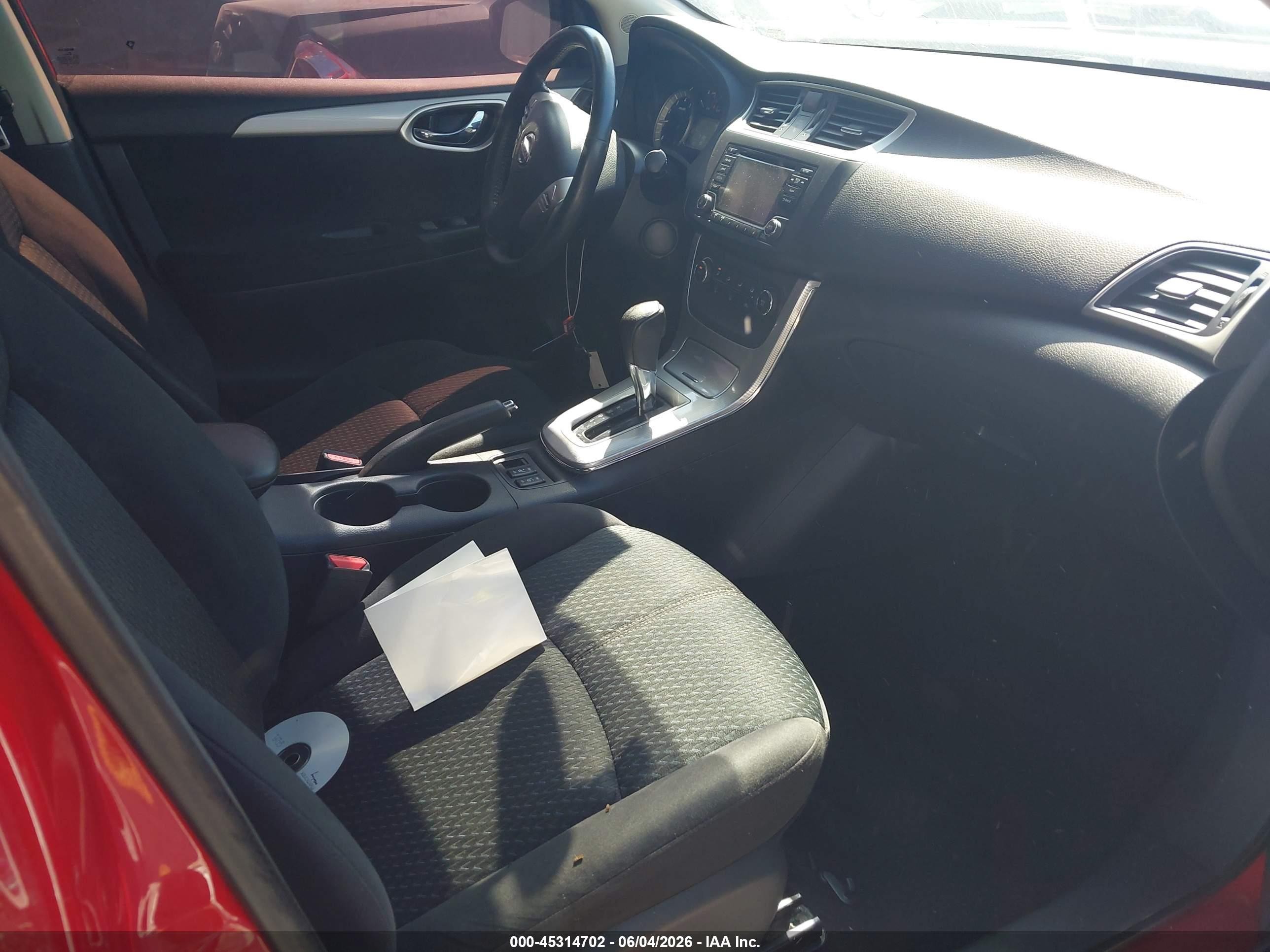 2015 Nissan Sentra Sr Красный vin: 3N1AB7AP4FY294068