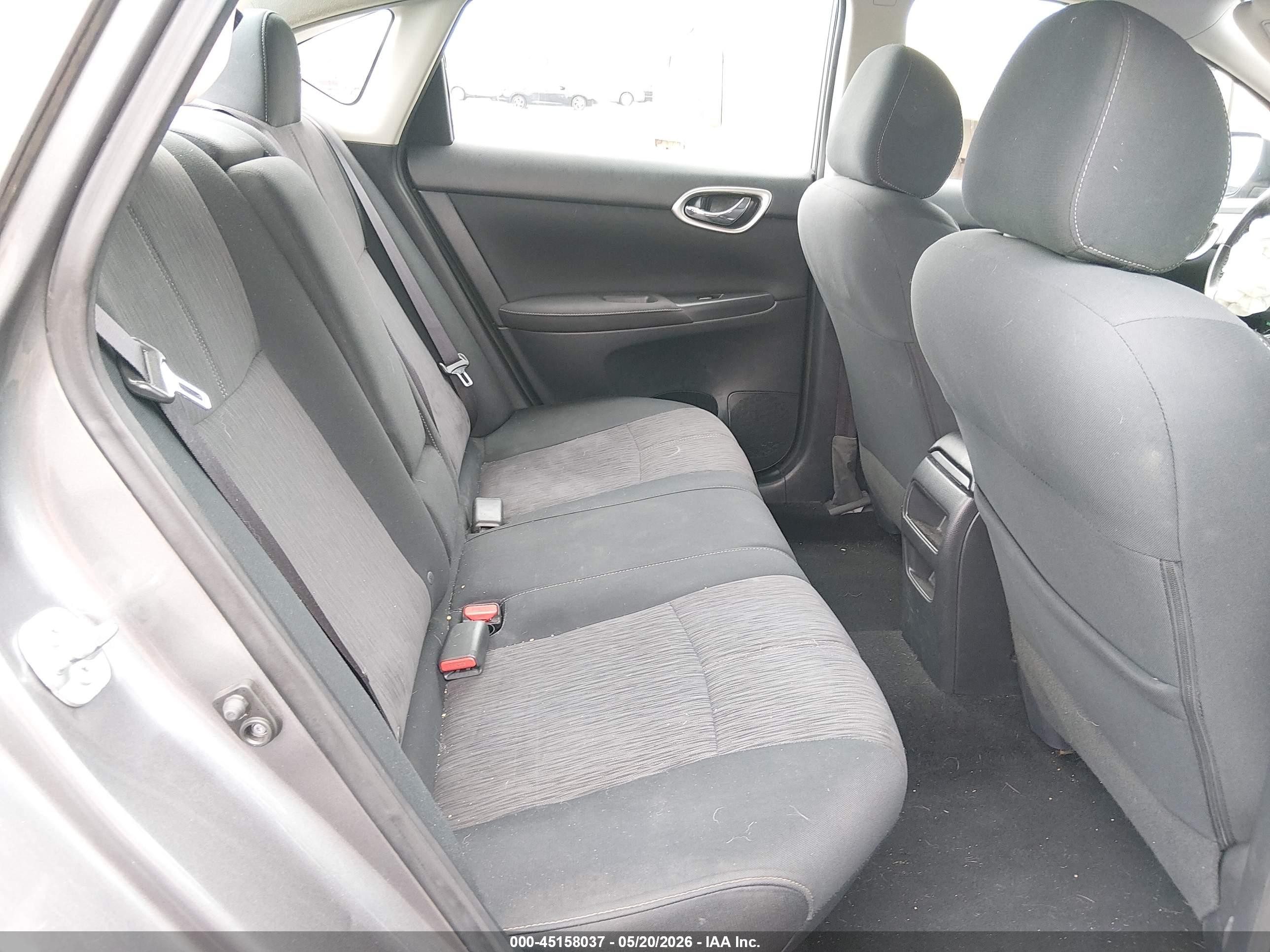 2015 Nissan Sentra Sv Gray vin: 3N1AB7AP4FY297651