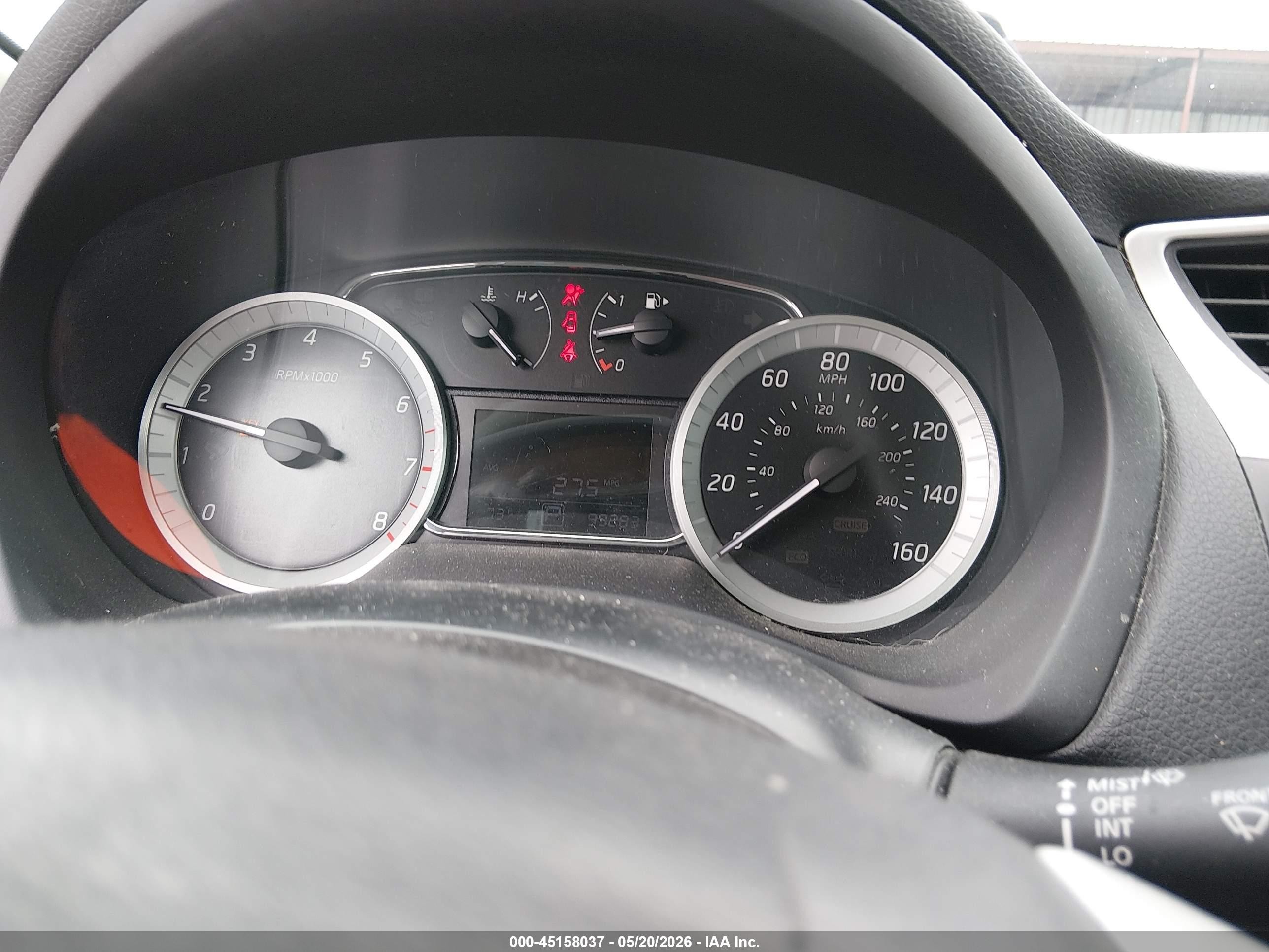 2015 Nissan Sentra Sv Gray vin: 3N1AB7AP4FY297651