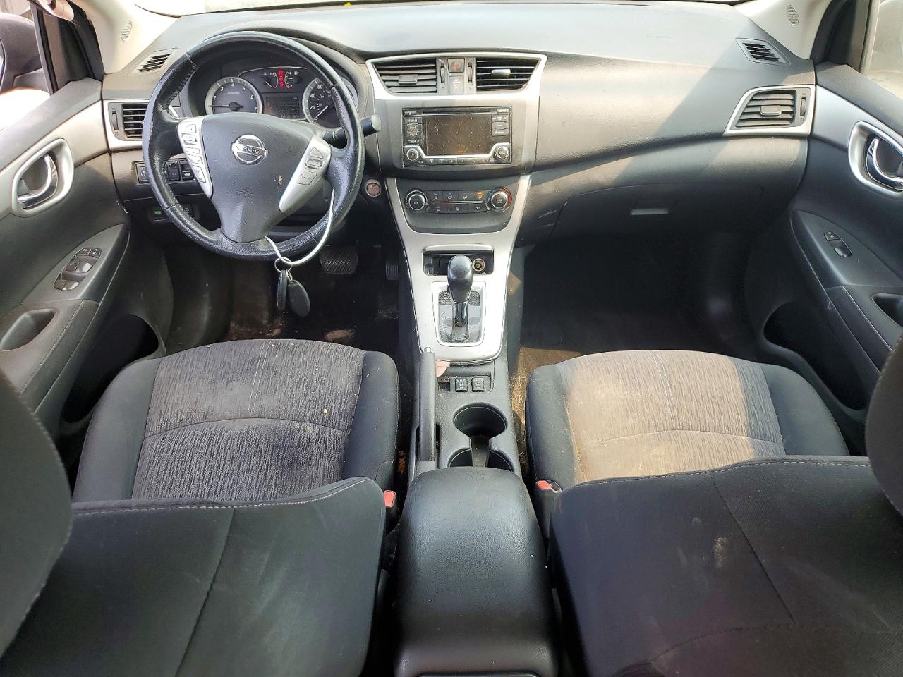 2015 Nissan Sentra Sv Gray vin: 3N1AB7AP4FY303660
