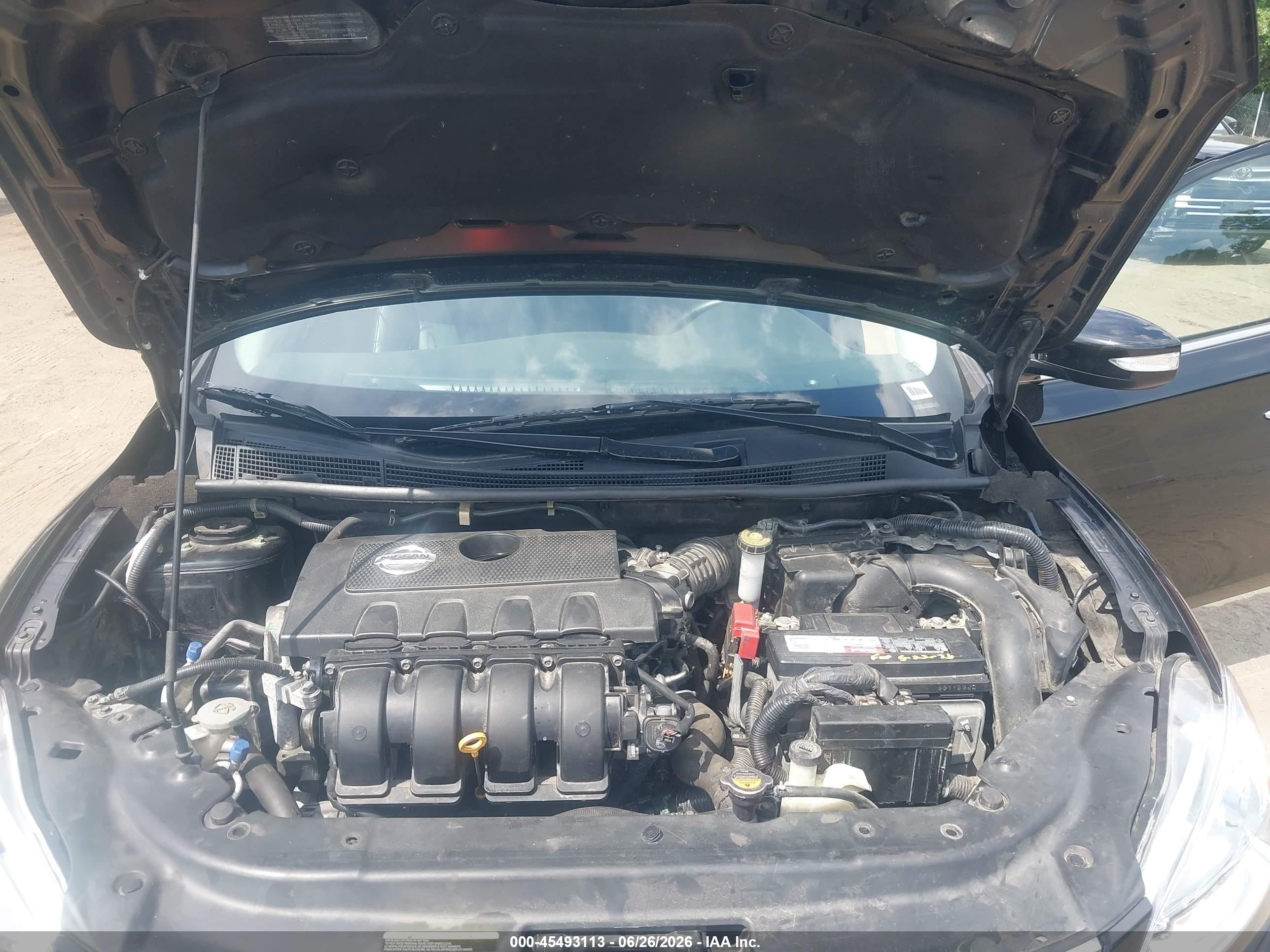 2015 Nissan Sentra Sl Black vin: 3N1AB7AP4FY307434