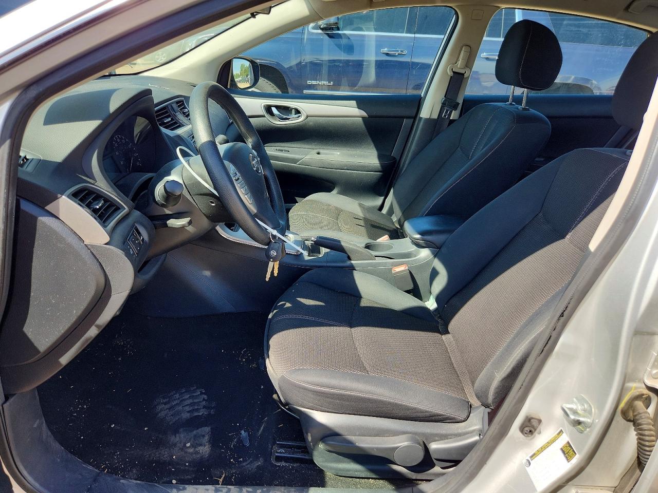 2015 Nissan Sentra S Silver vin: 3N1AB7AP4FY311371