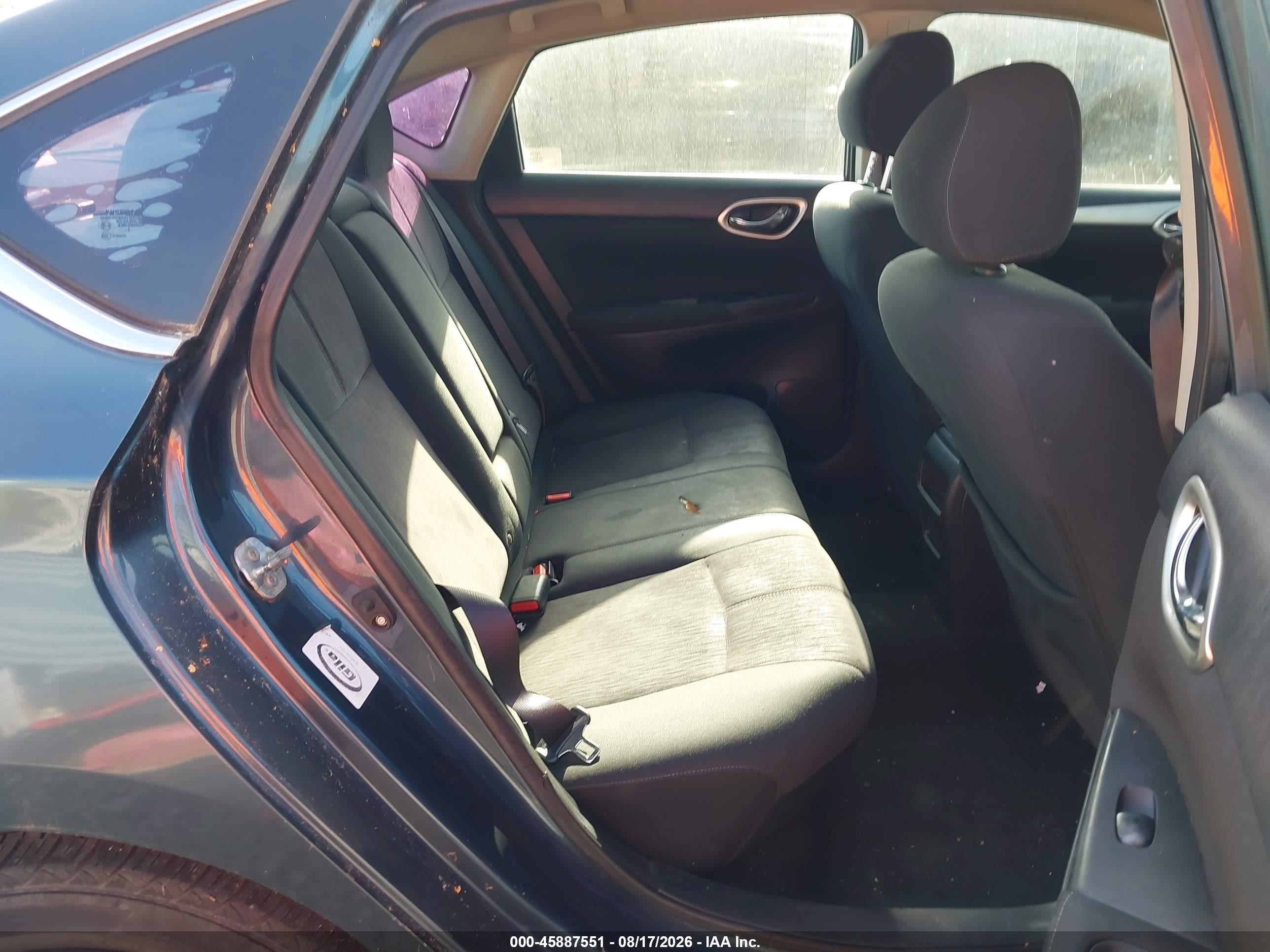2015 Nissan Sentra Sv Gray vin: 3N1AB7AP4FY311466