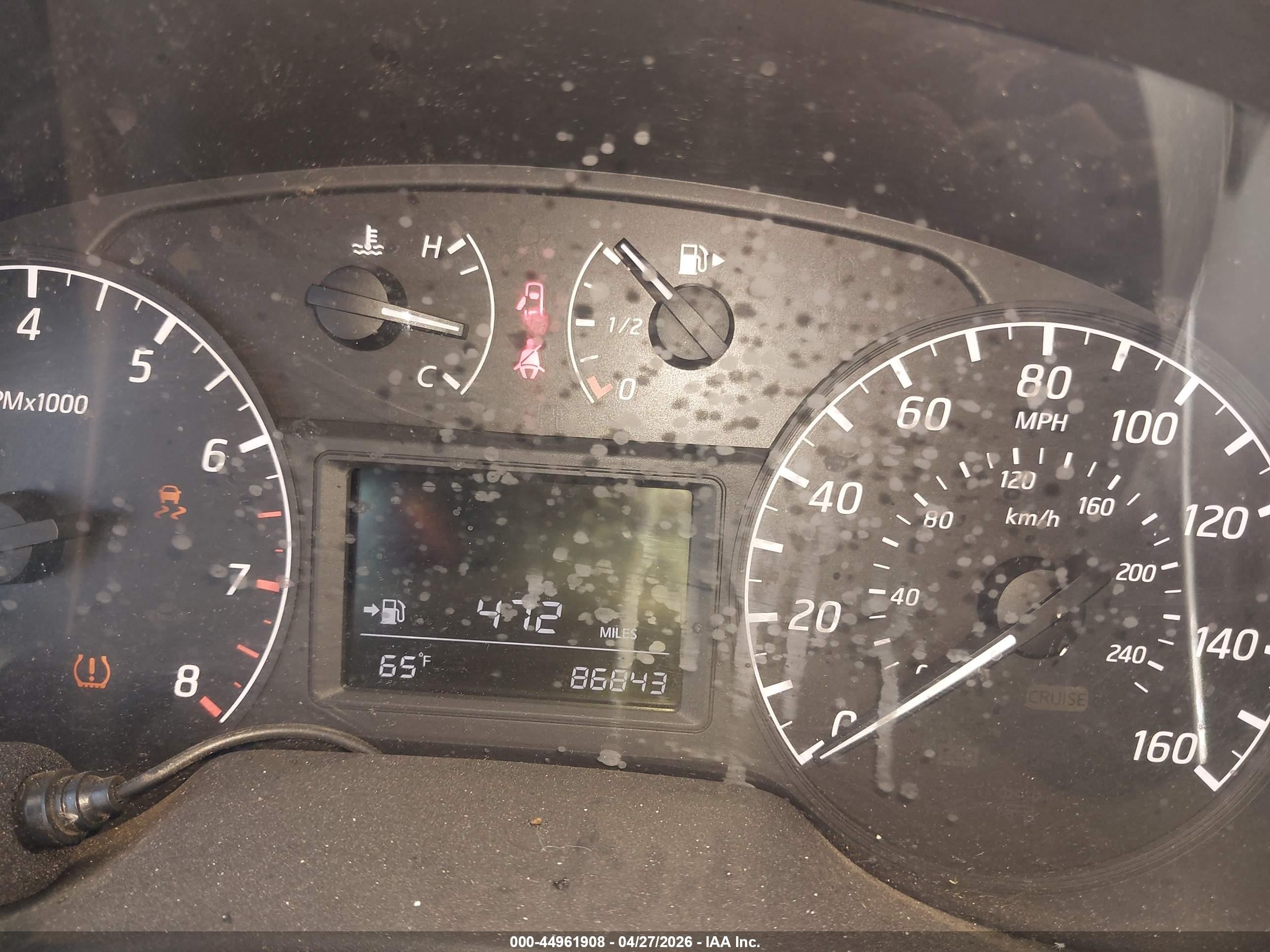 2015 Nissan Sentra S Серый vin: 3N1AB7AP4FY314335