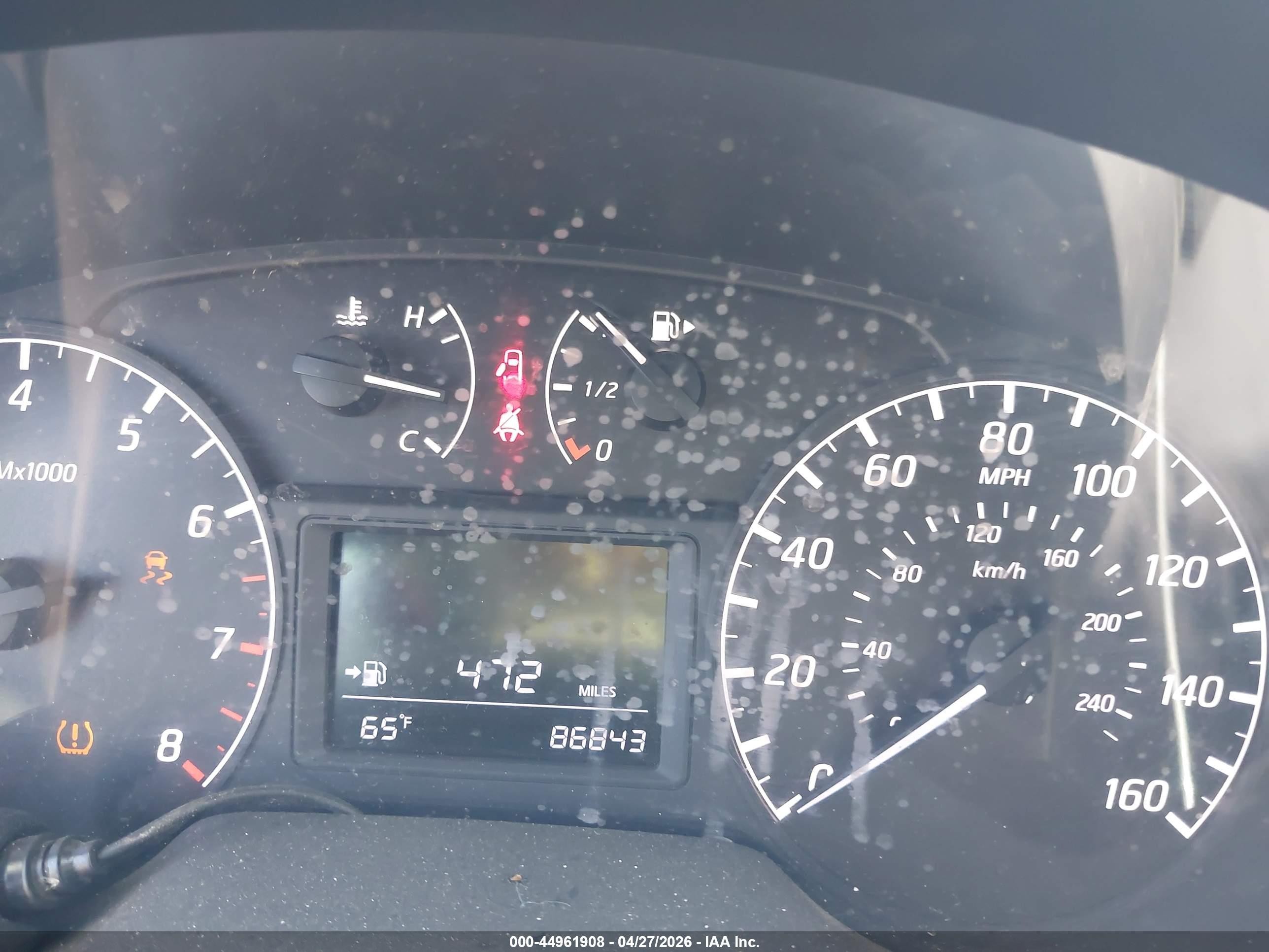 2015 Nissan Sentra S Серый vin: 3N1AB7AP4FY314335