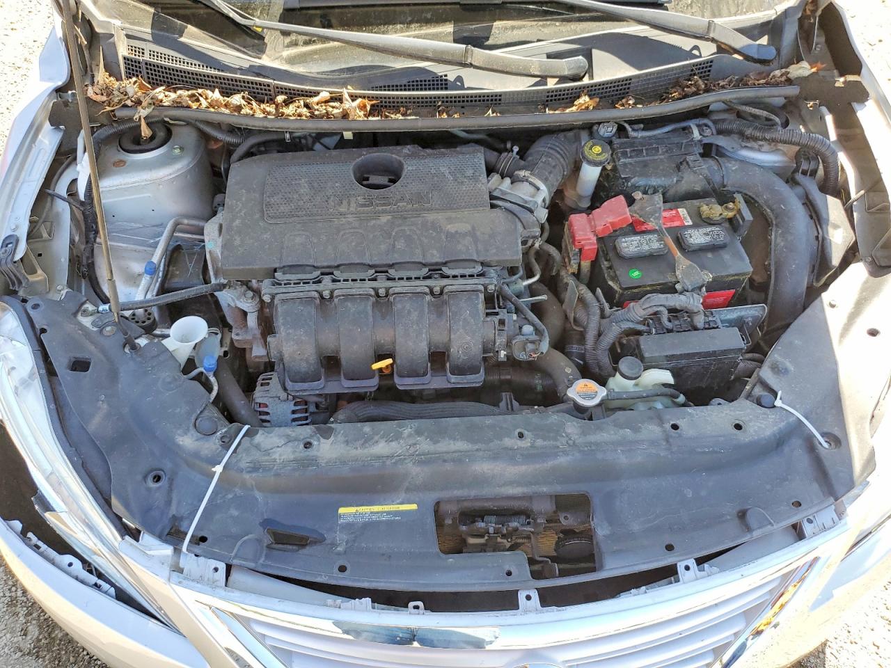 2015 Nissan Sentra Sv Silver vin: 3N1AB7AP4FY316523