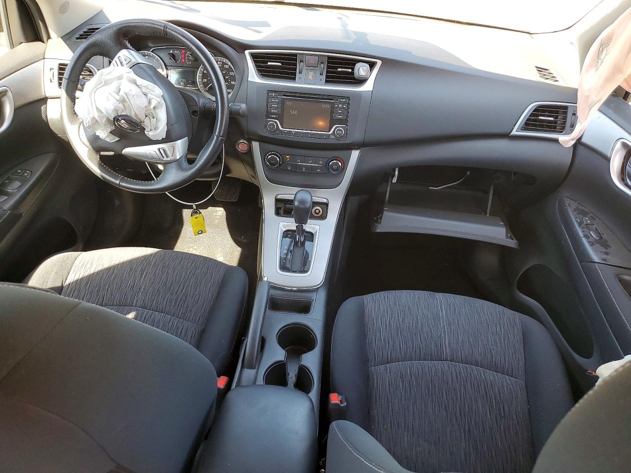 2015 Nissan Sentra Sv Silver vin: 3N1AB7AP4FY316523