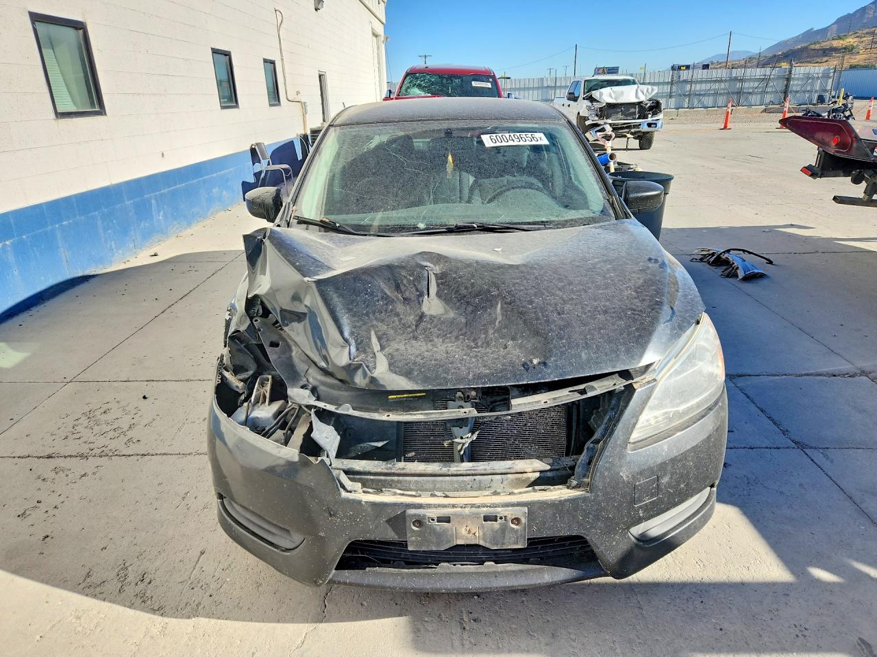 2015 Nissan Sentra S Black vin: 3N1AB7AP4FY316599