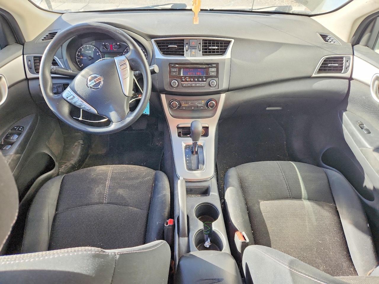 2015 Nissan Sentra S Black vin: 3N1AB7AP4FY316599