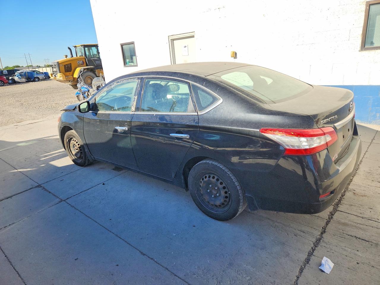 2015 Nissan Sentra S Black vin: 3N1AB7AP4FY316599