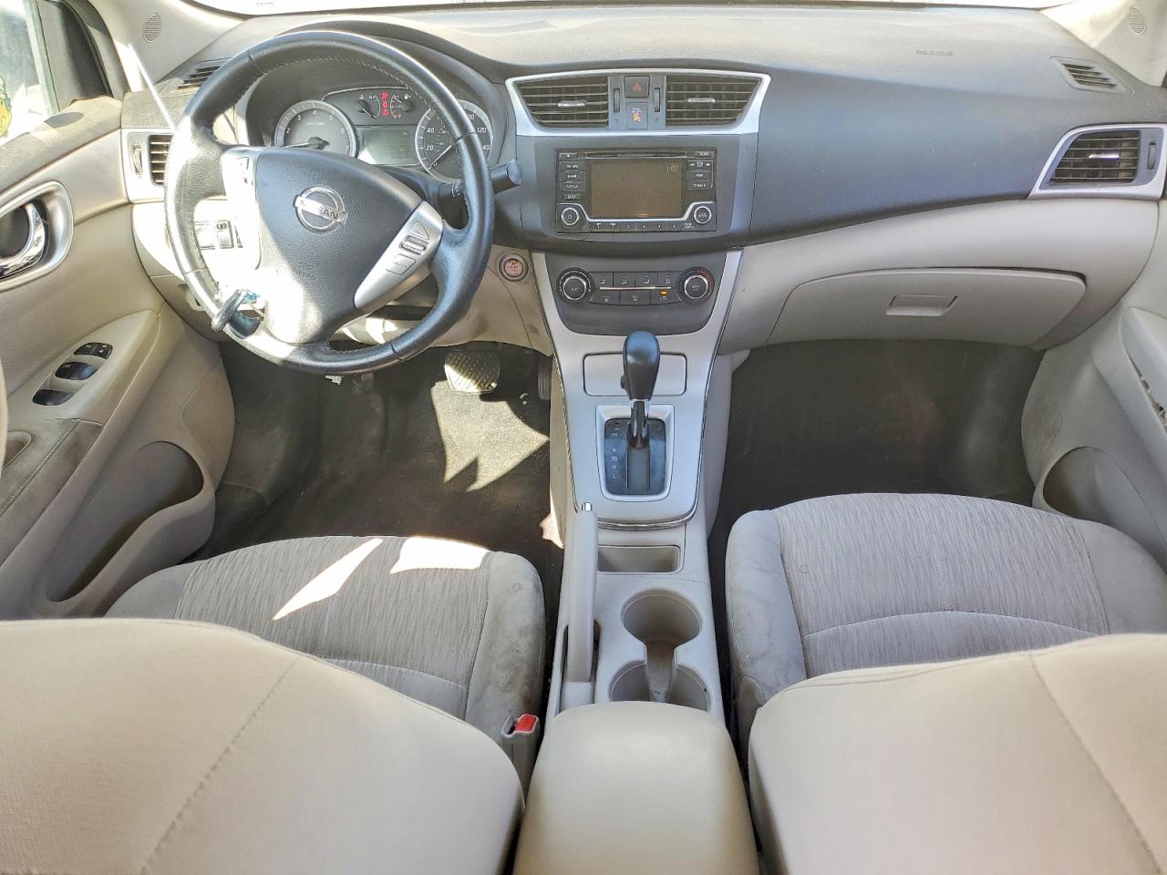 2015 Niss Sentra White vin: 3N1AB7AP4FY316912