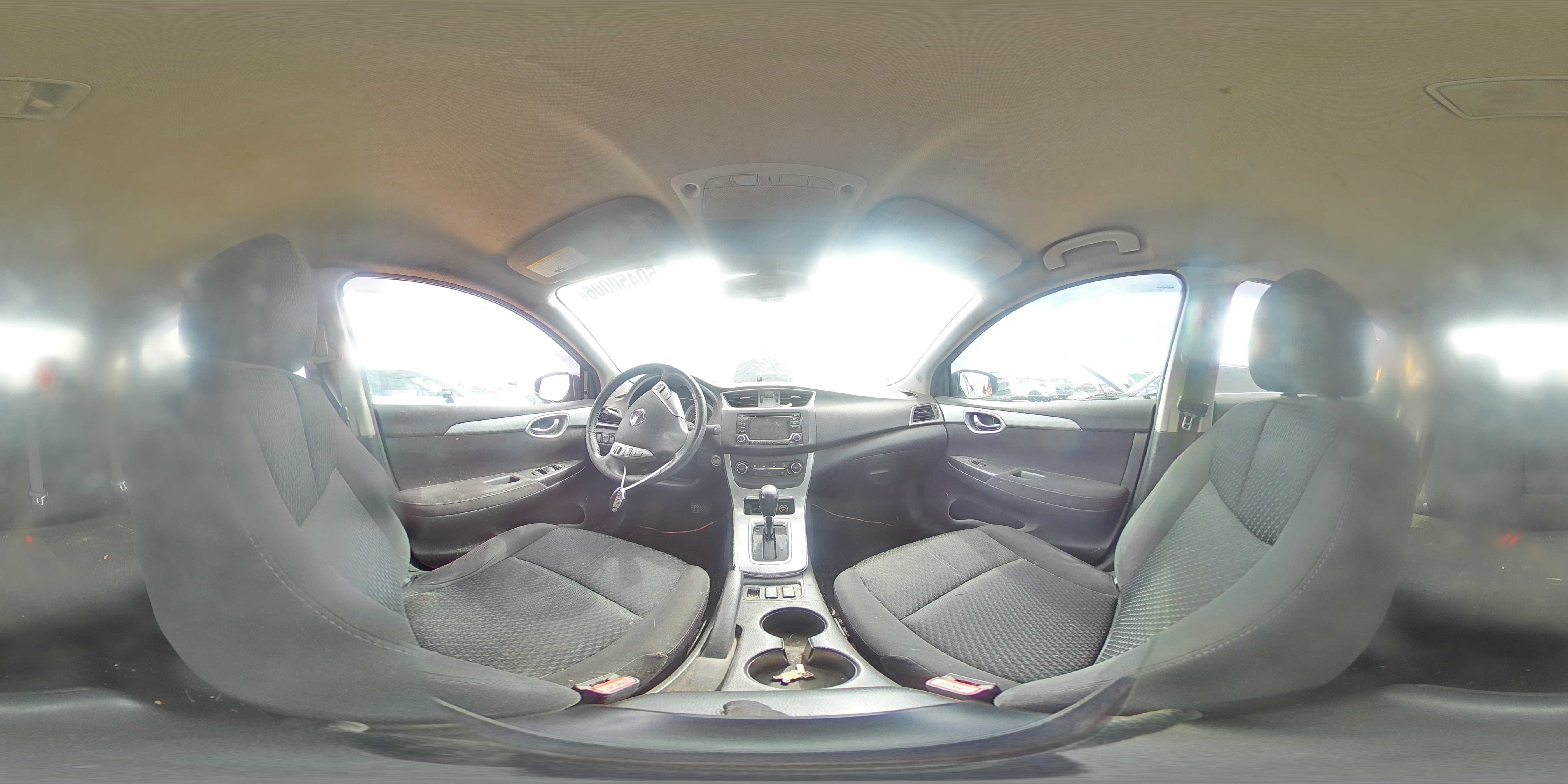 2015 Nissan Sentra Sr Gray vin: 3N1AB7AP4FY317915