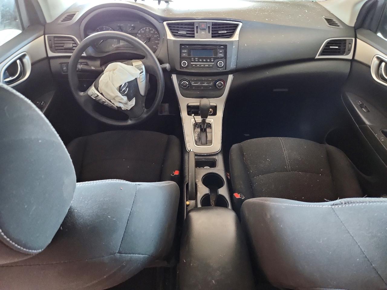 2015 Nissan Sentra S White vin: 3N1AB7AP4FY321480