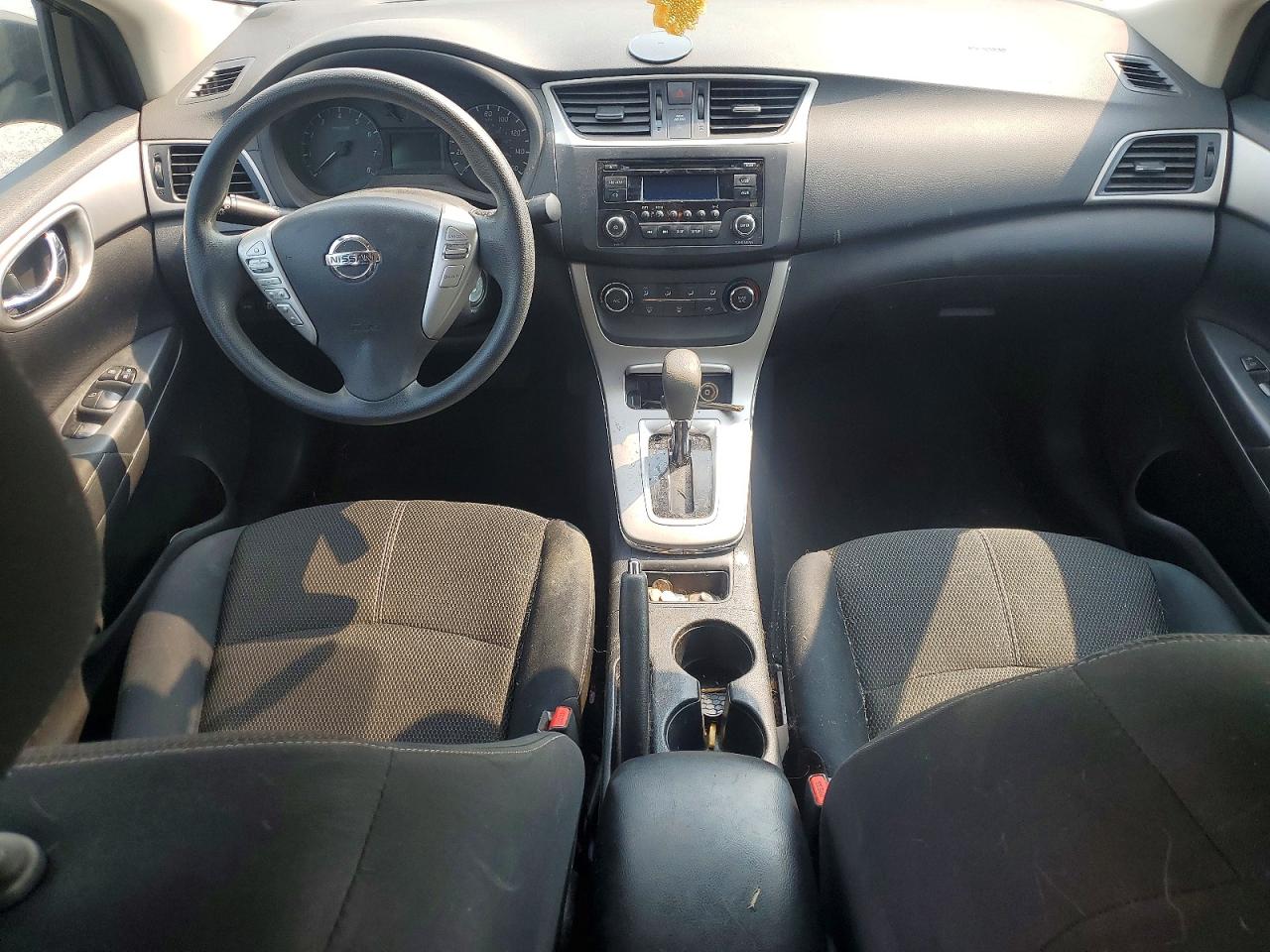 2015 Nissan Sentra S Black vin: 3N1AB7AP4FY324363