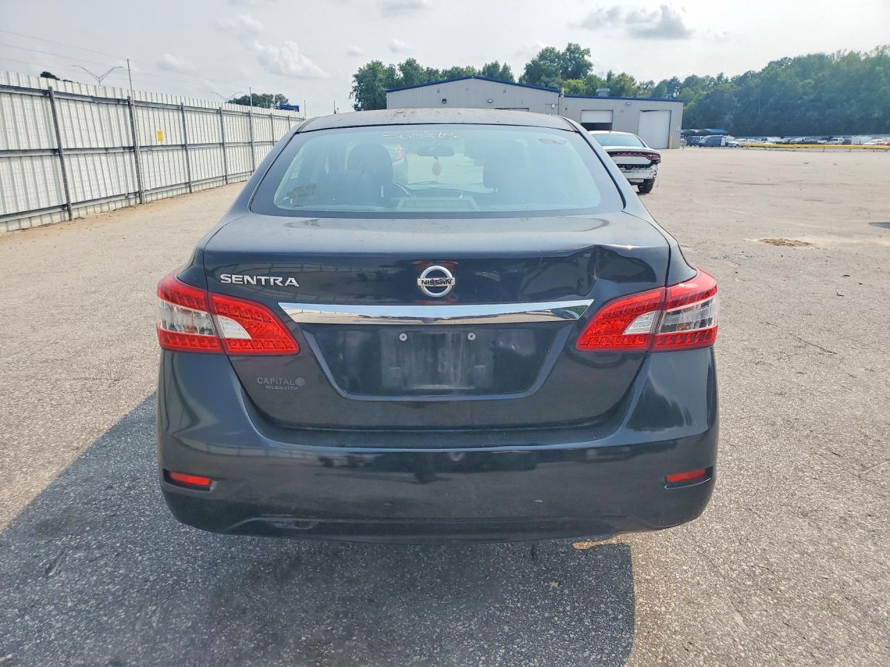 2015 Nissan Sentra S Black vin: 3N1AB7AP4FY324363