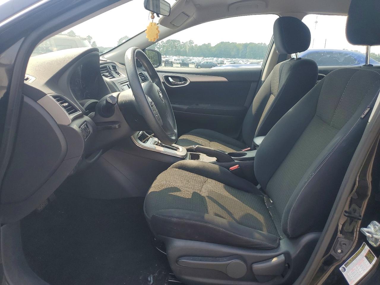 2015 Nissan Sentra S Black vin: 3N1AB7AP4FY324363