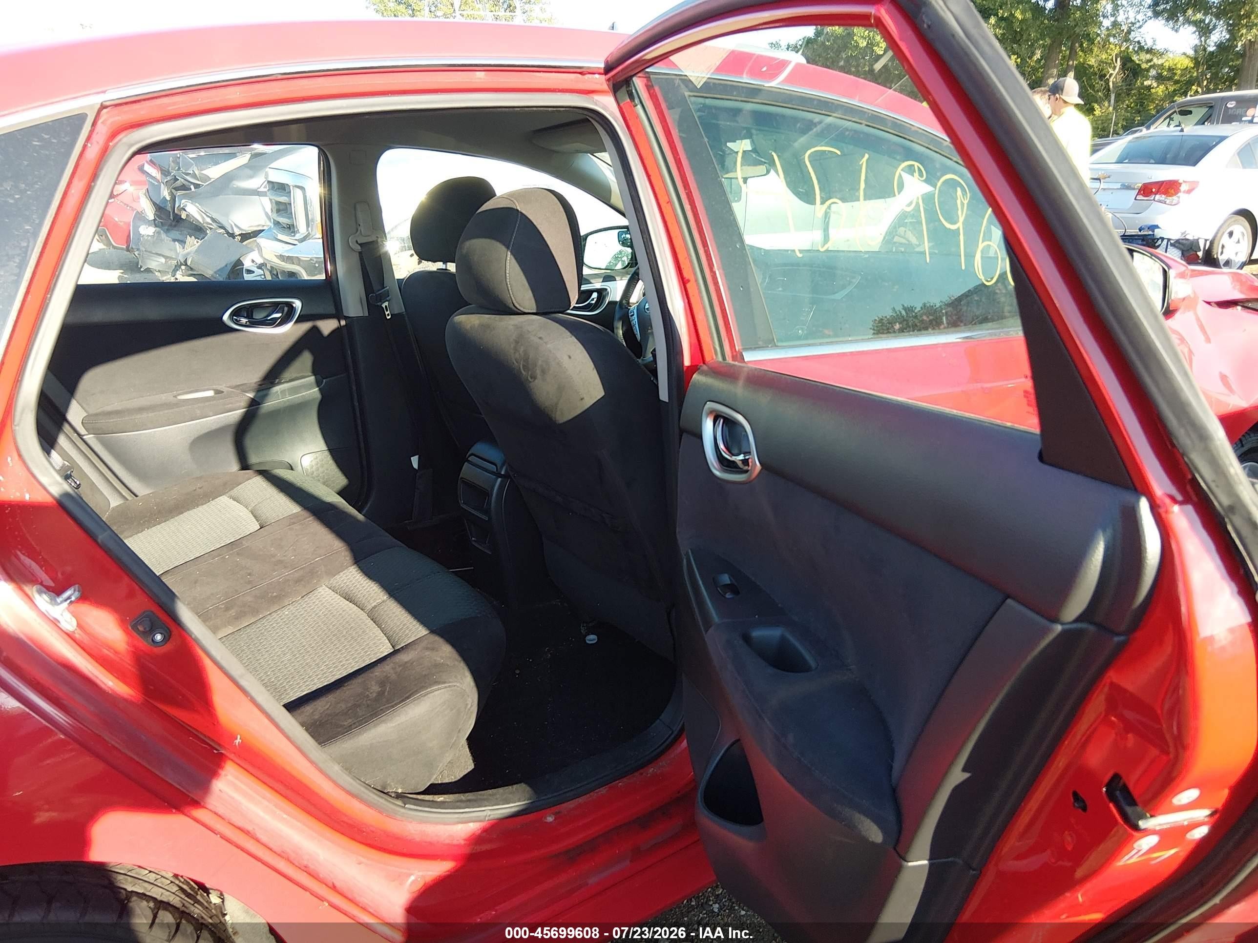 2015 Nissan Sentra Sr Red vin: 3N1AB7AP4FY325500