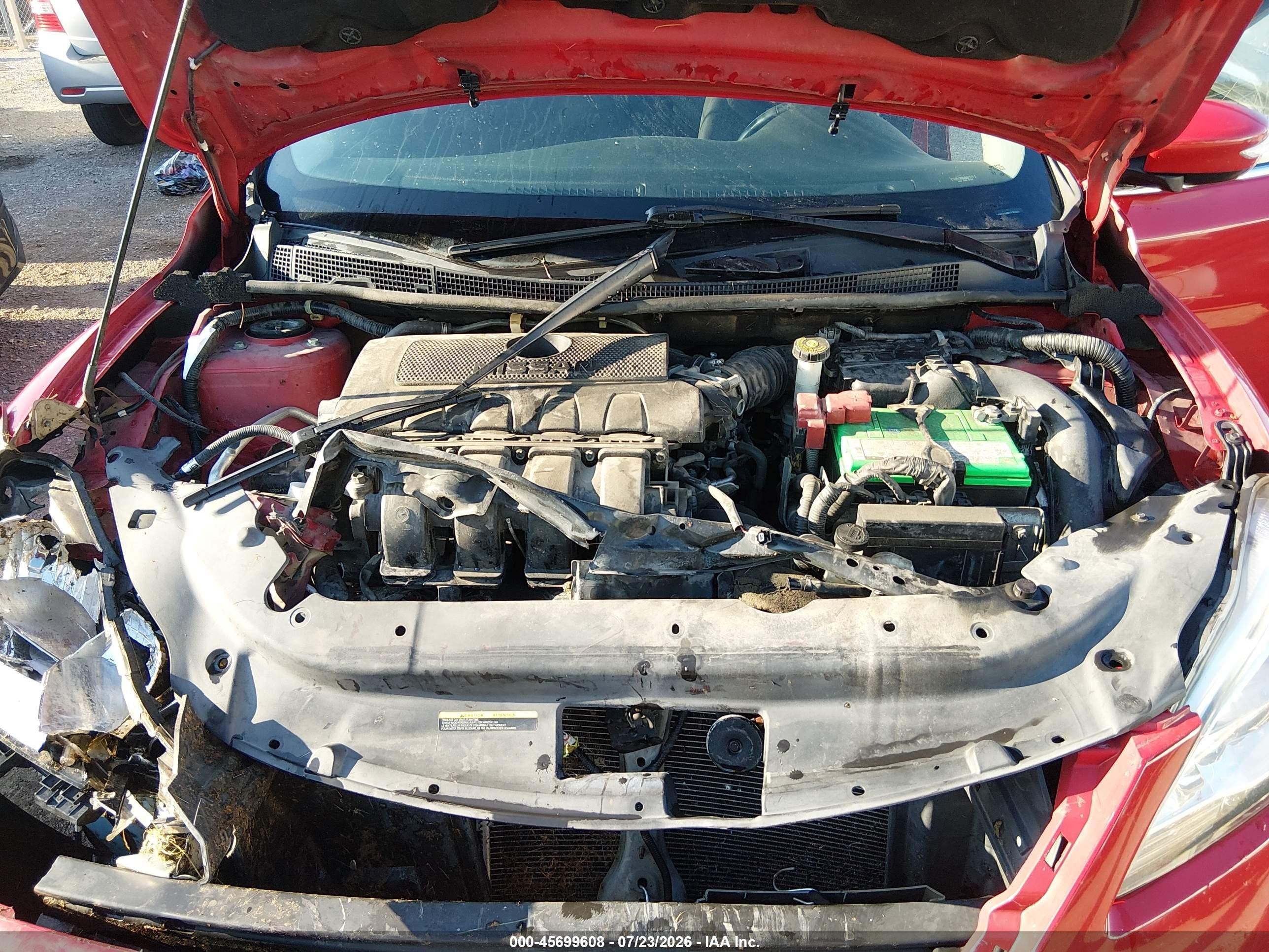 2015 Nissan Sentra Sr Red vin: 3N1AB7AP4FY325500