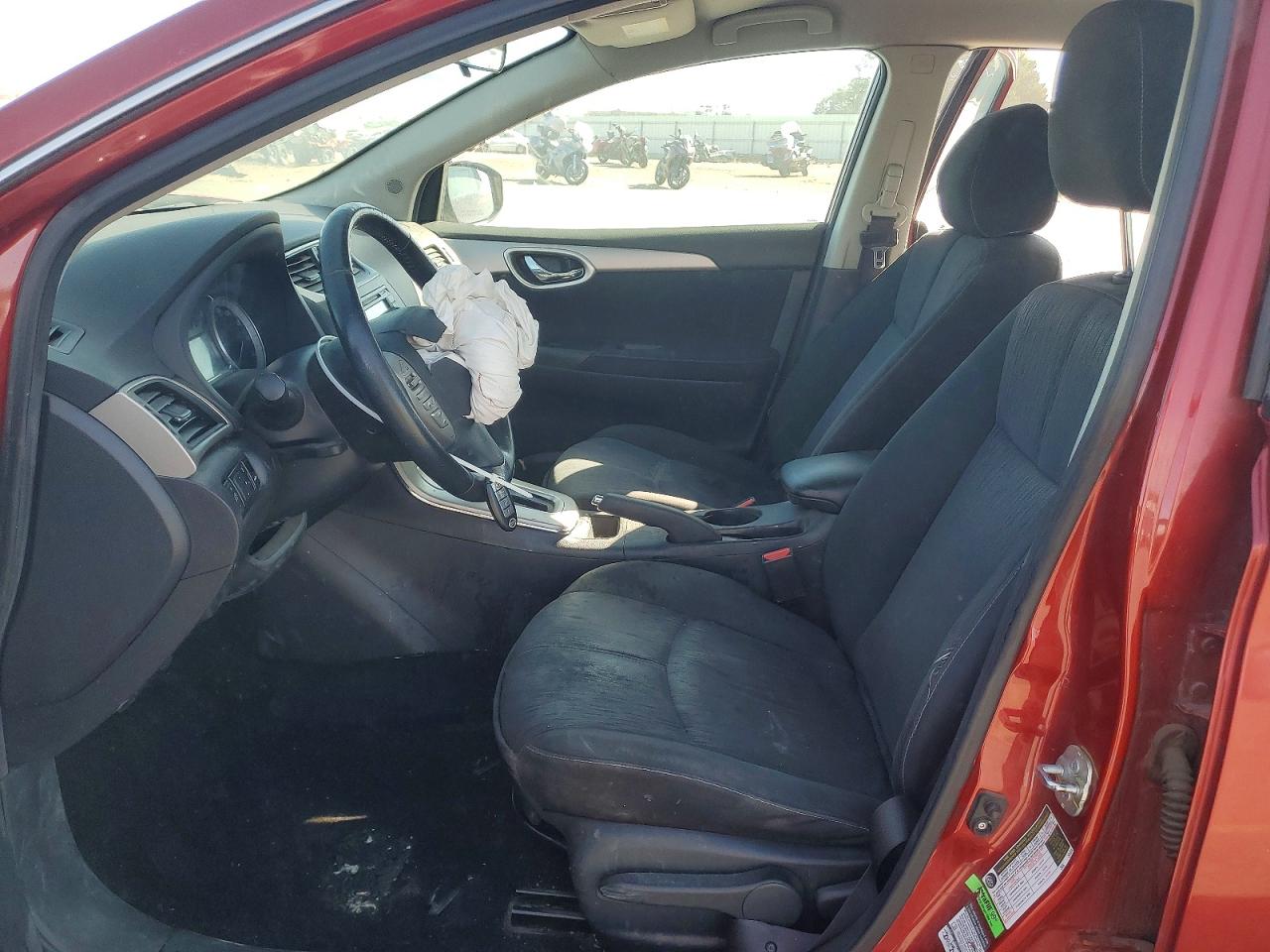 2015 Nissan Sentra Sv Красный vin: 3N1AB7AP4FY328784