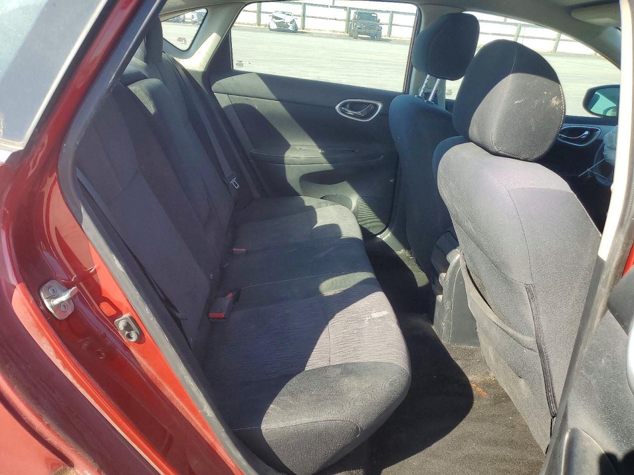 2015 Nissan Sentra Sv Красный vin: 3N1AB7AP4FY328784
