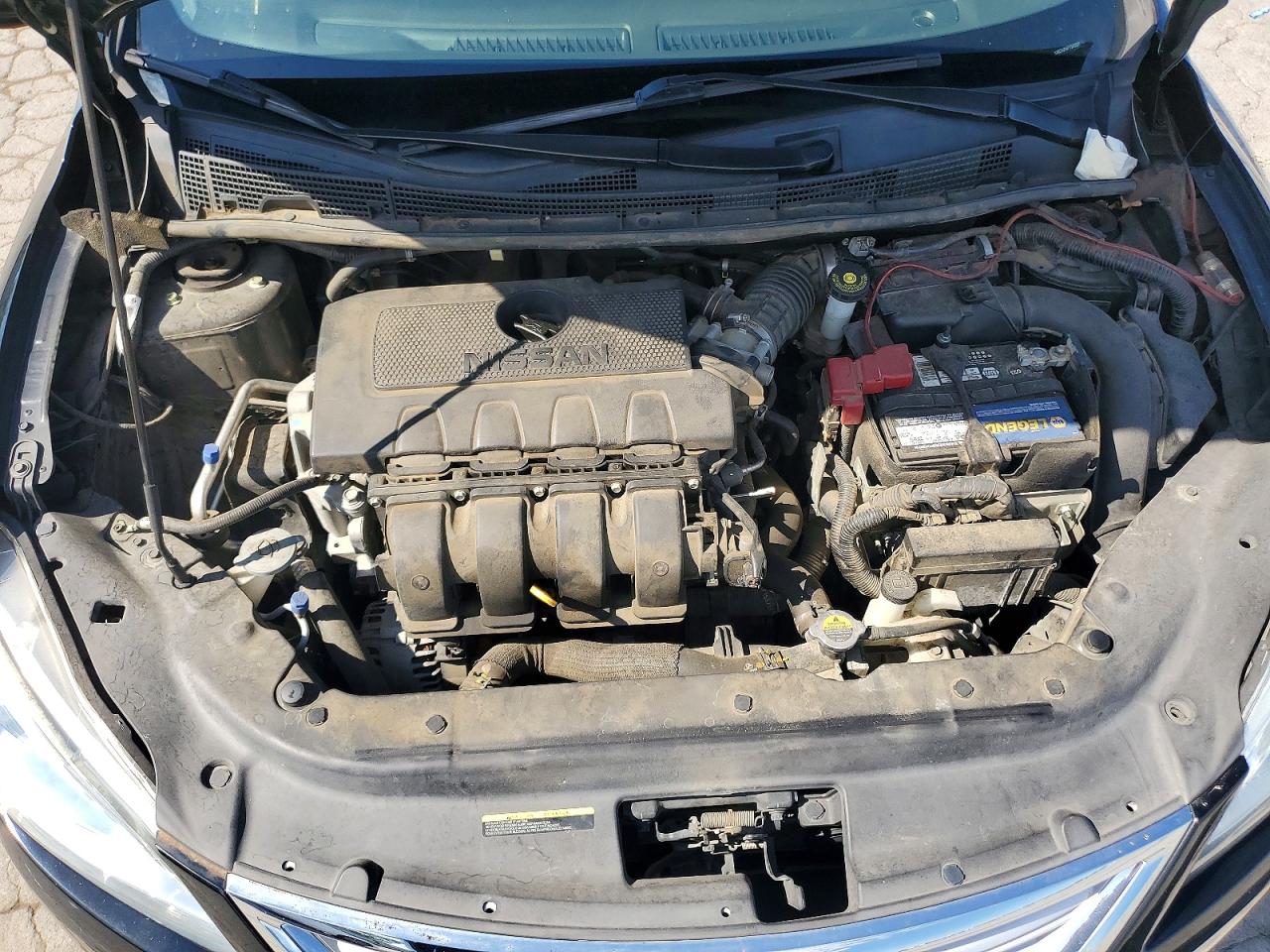 2015 Nissan Sentra S Black vin: 3N1AB7AP4FY340207