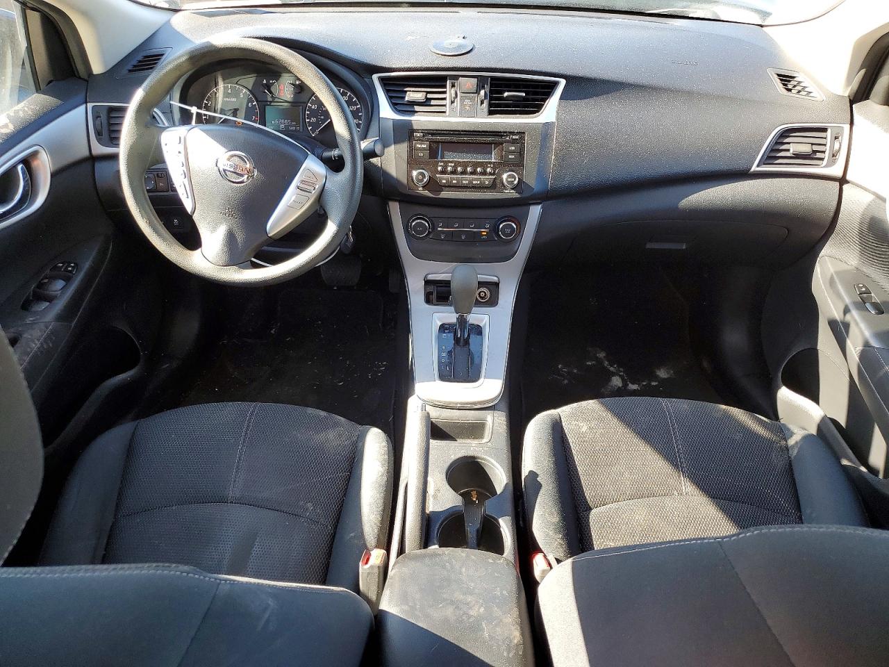 2015 Nissan Sentra S Black vin: 3N1AB7AP4FY345228