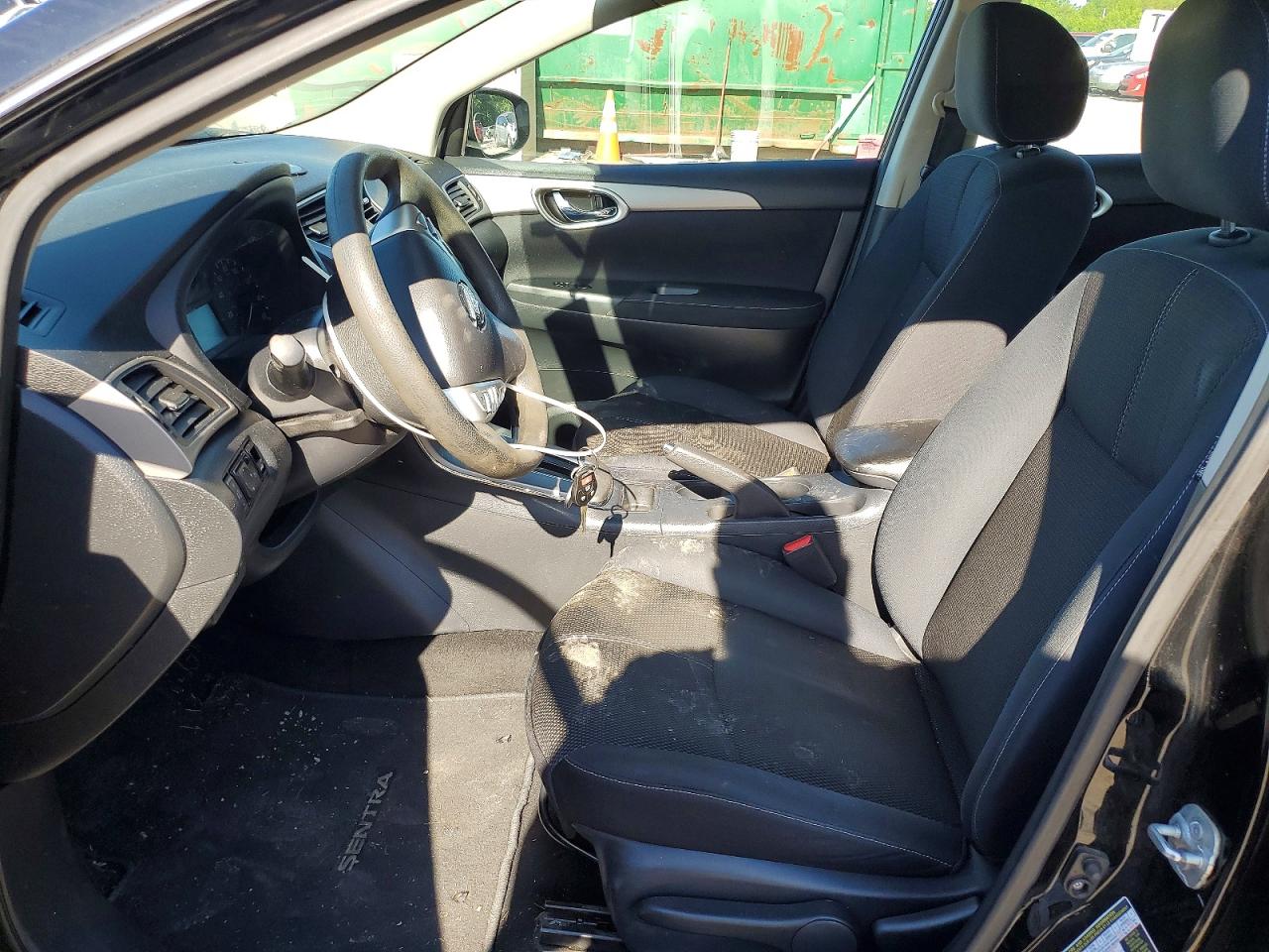 2015 Nissan Sentra S Black vin: 3N1AB7AP4FY345228