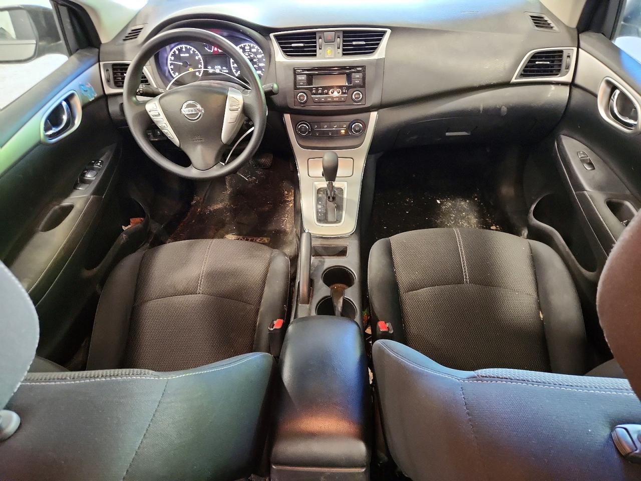 2015 Nissan Sentra S Gray vin: 3N1AB7AP4FY349280